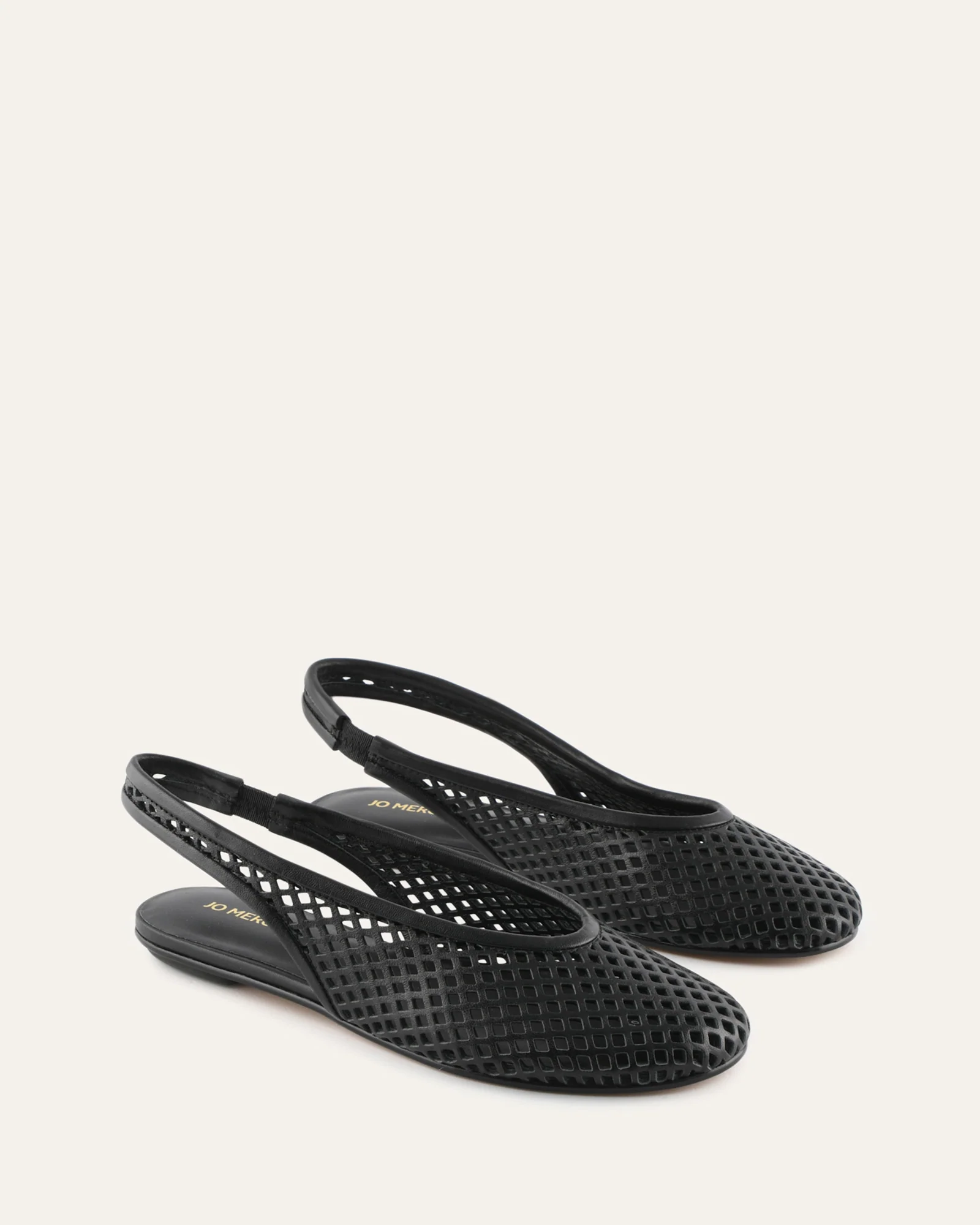 GINKO CASUAL FLATS BLACK LEATHER - Image 3