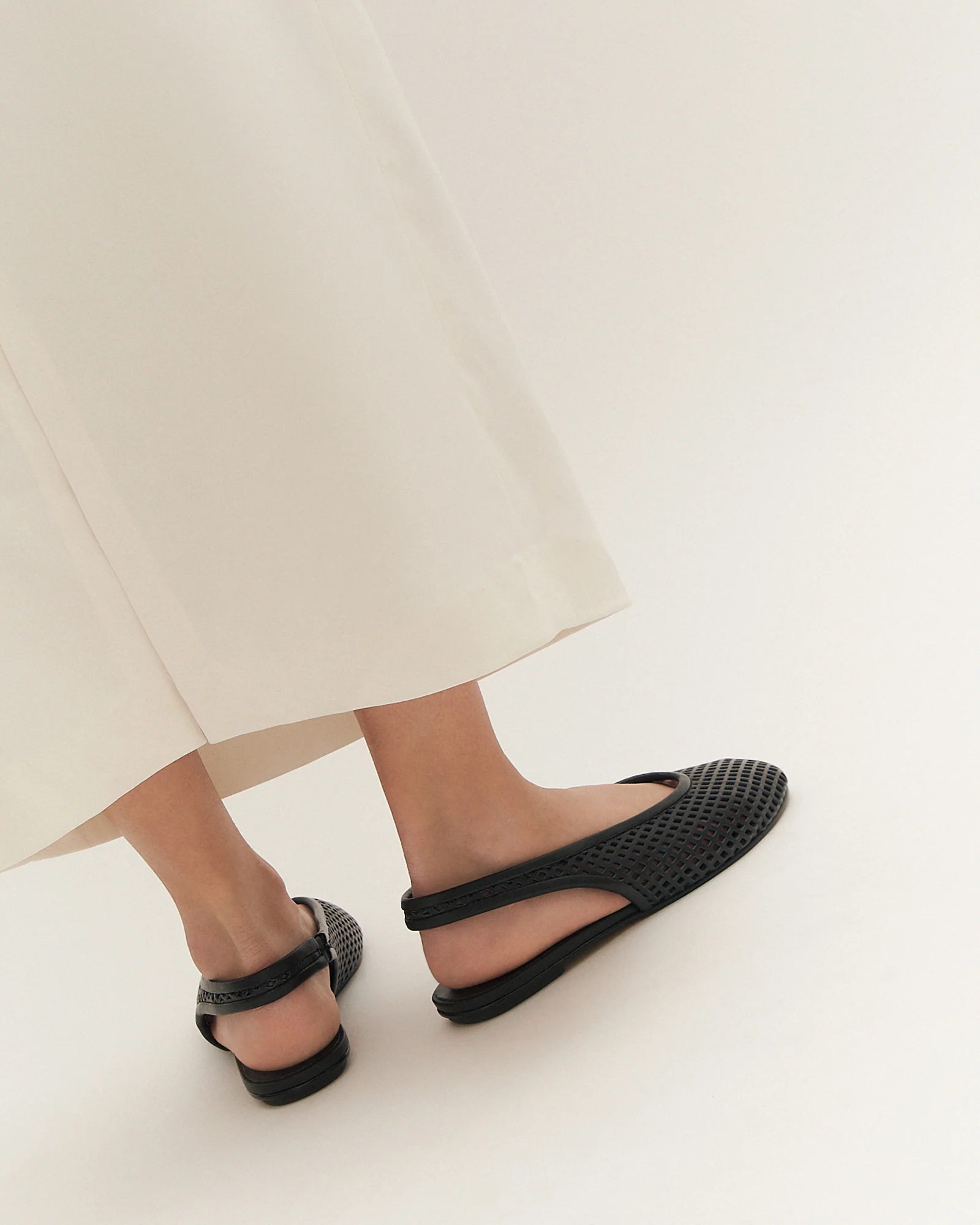 GINKO CASUAL FLATS BLACK LEATHER - Image 8