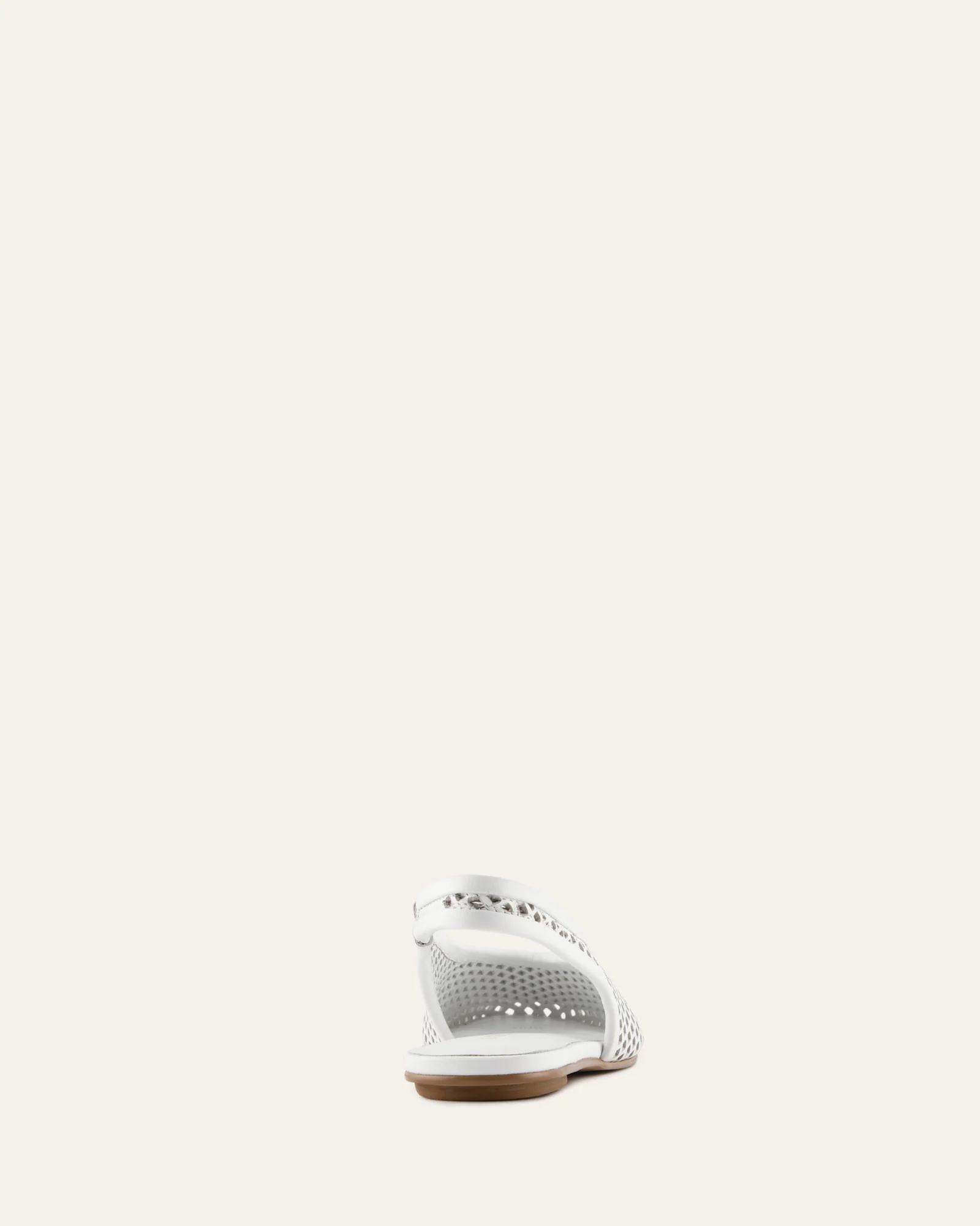 GINKO CASUAL FLATS WHITE LEATHER - Image 5