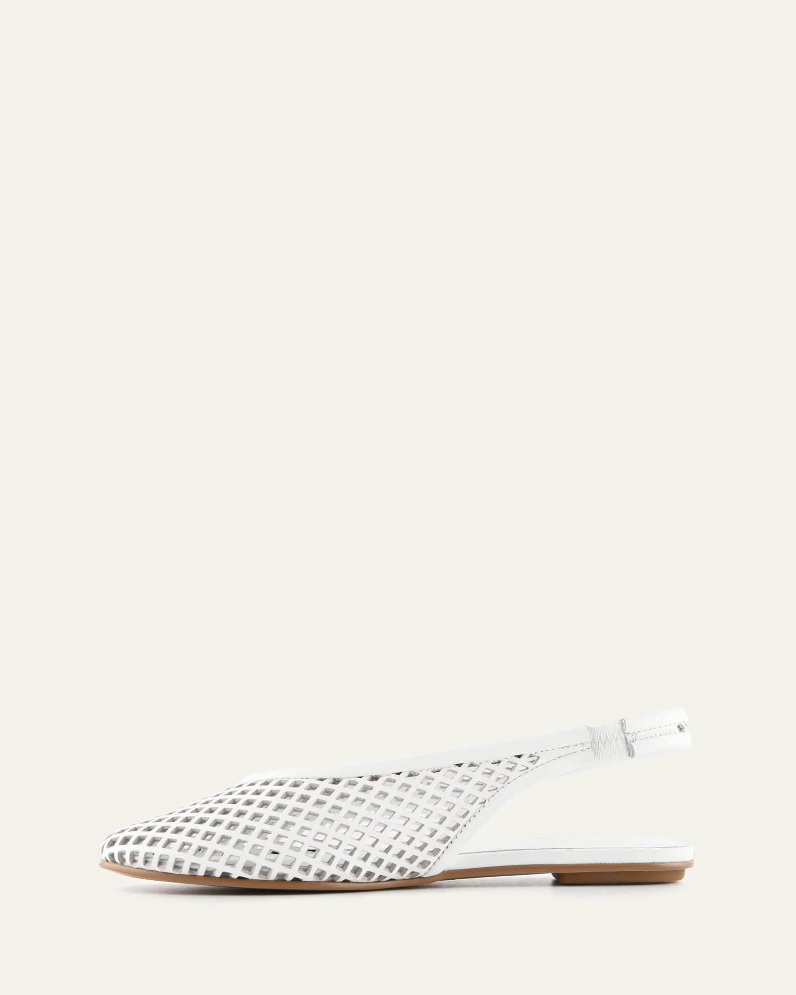GINKO CASUAL FLATS WHITE LEATHER - Image 6