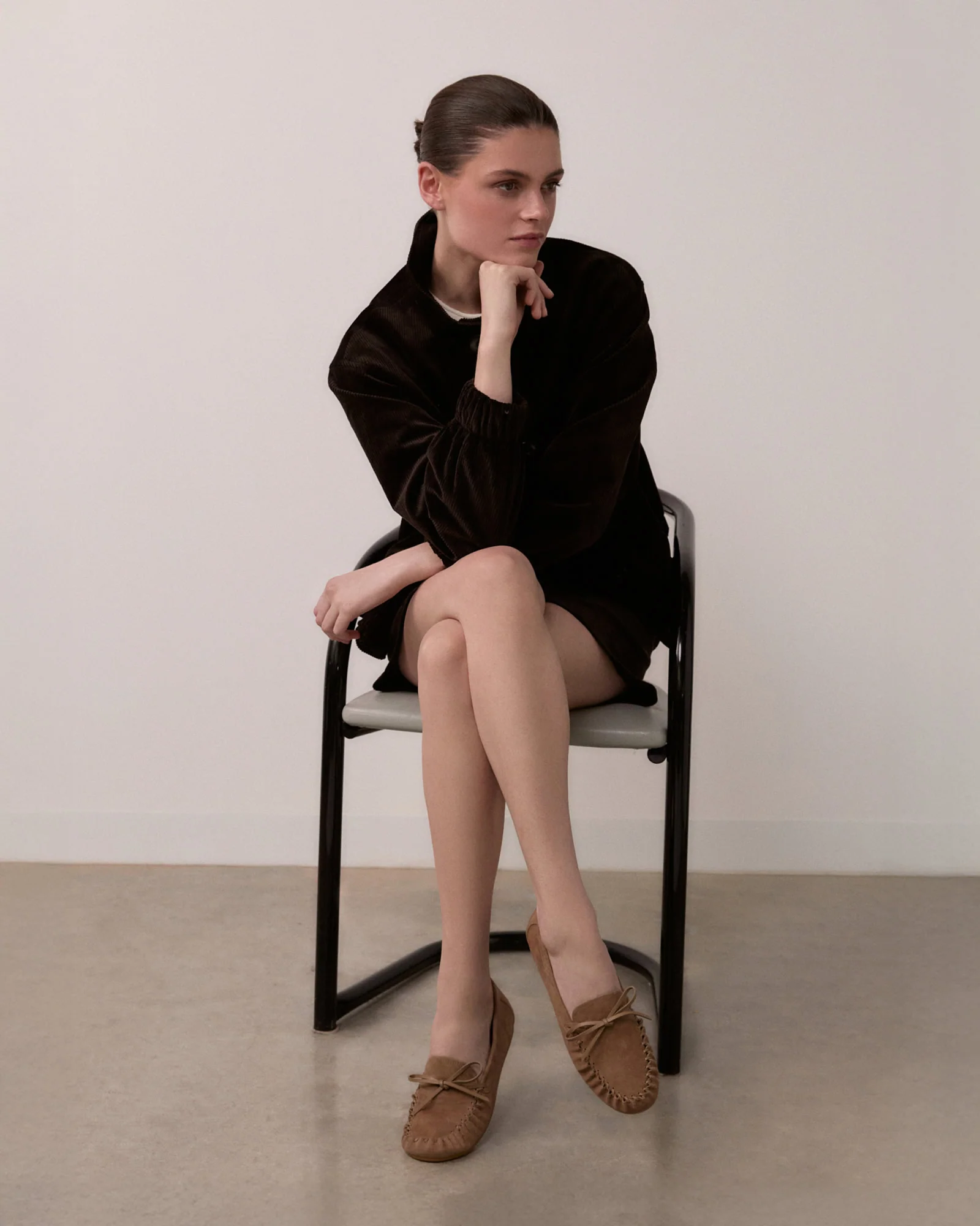 GRIFFIN LOAFERS LATTE SUEDE - Image 8