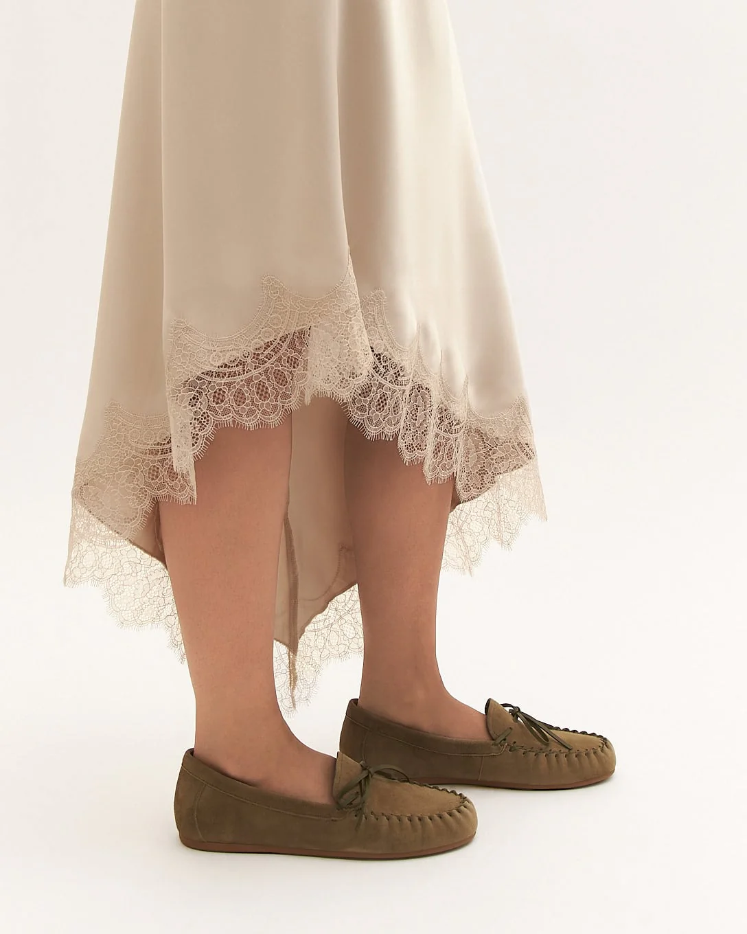 GRIFFIN LOAFERS OLIVE SUEDE - Image 2