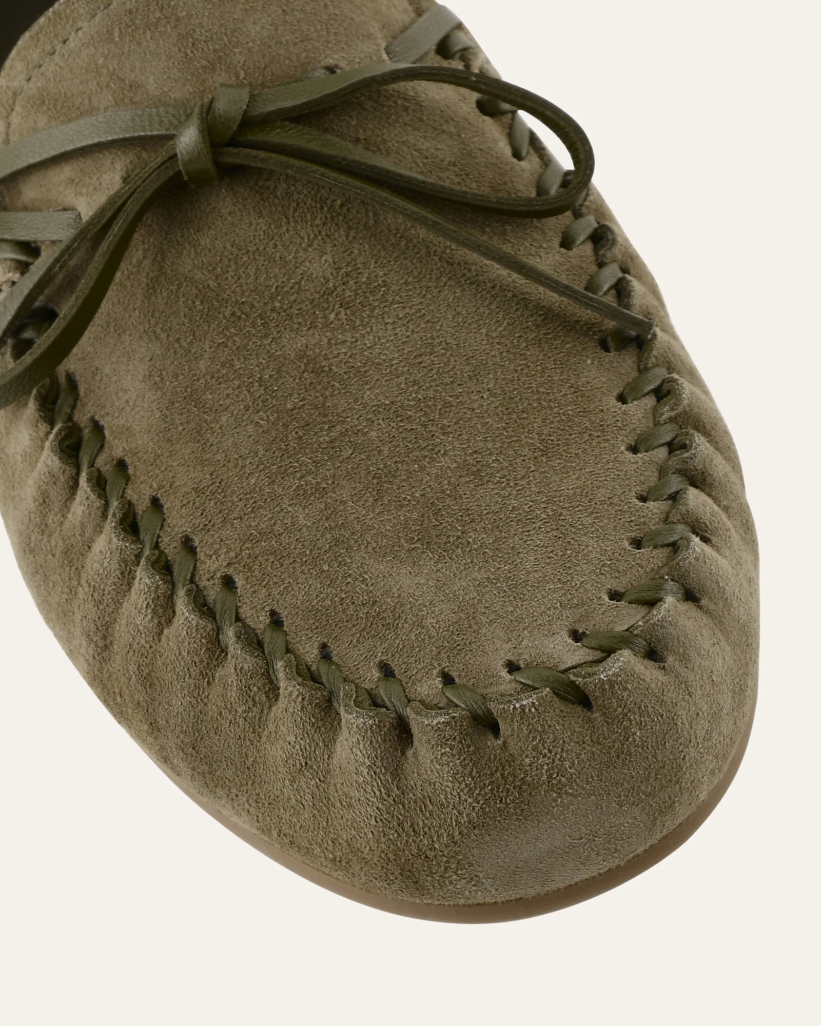 GRIFFIN LOAFERS OLIVE SUEDE - Image 4