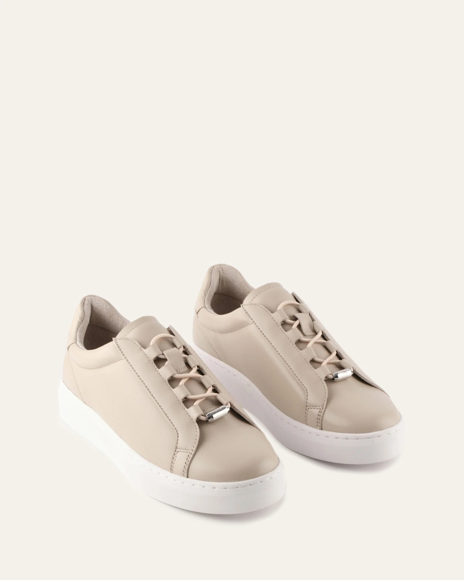 HAWKE SNEAKERS BONE LEATHER - Image 2