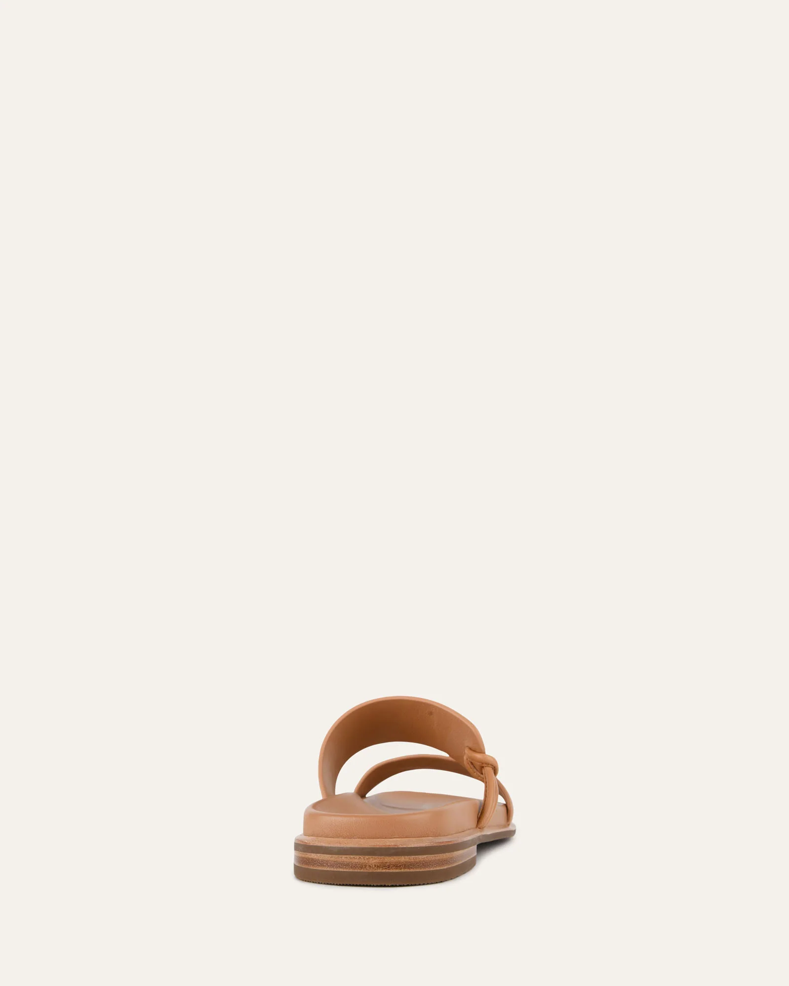 HAYES FLAT SANDALS TOFFEE LEATHER - Image 5