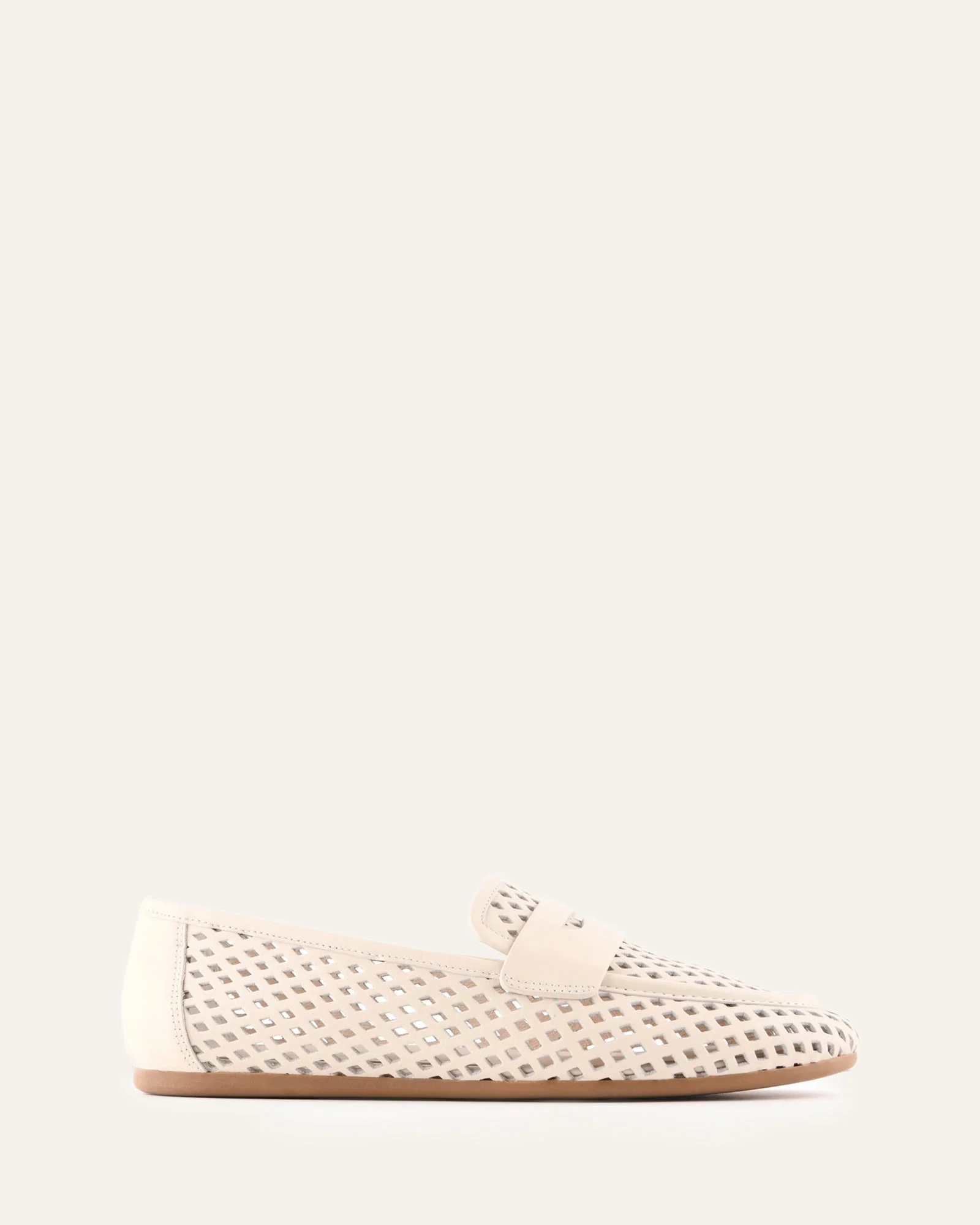 HEDLEY LOAFERS OFF WHITE LEATHER