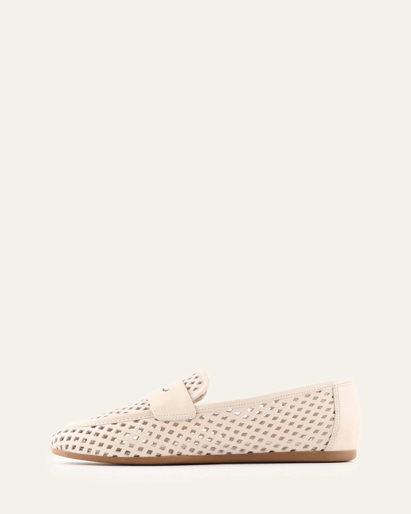 HEDLEY LOAFERS OFF WHITE LEATHER - Image 4
