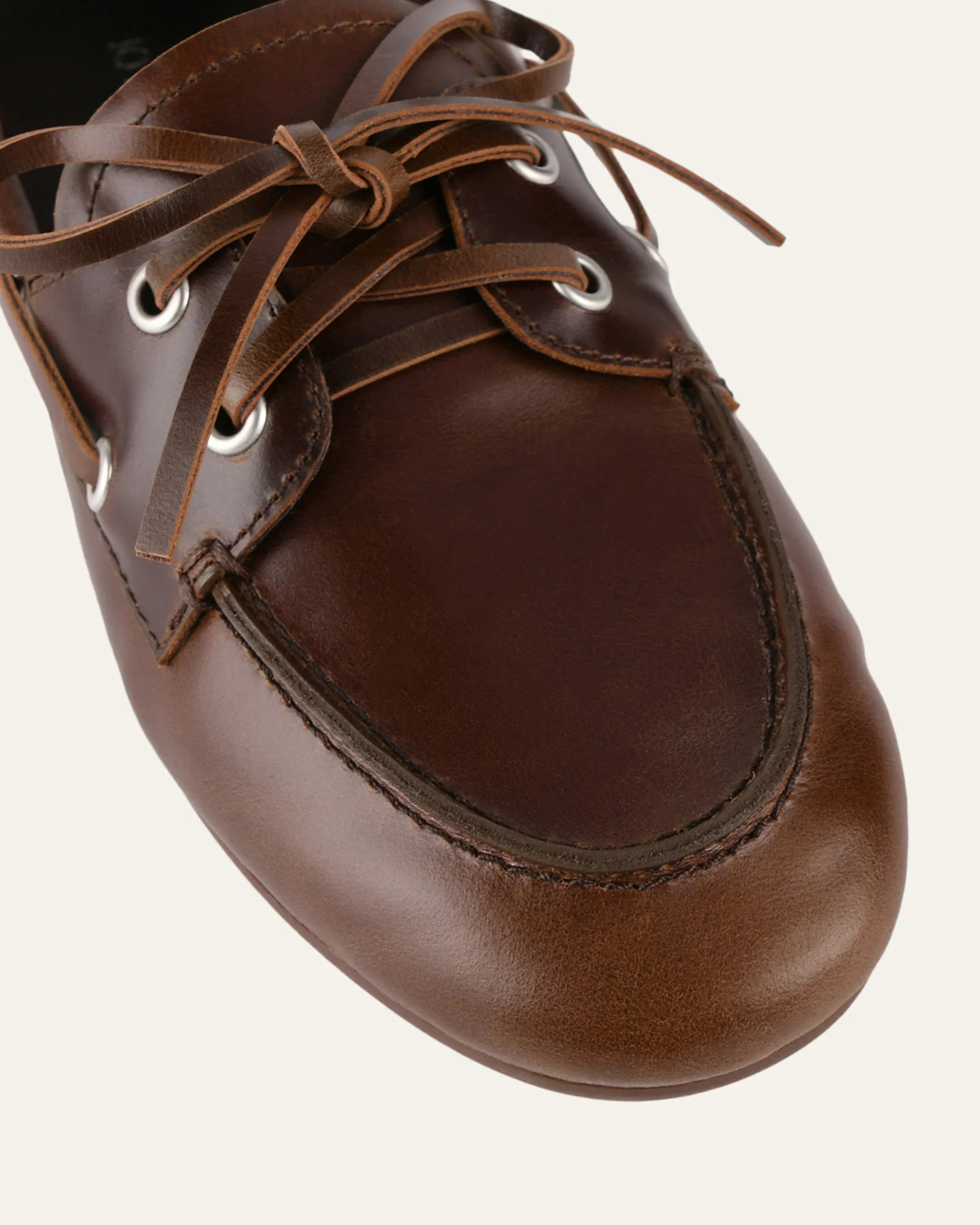 HELM LOAFERS PECAN WAXED LEATHER - Image 4