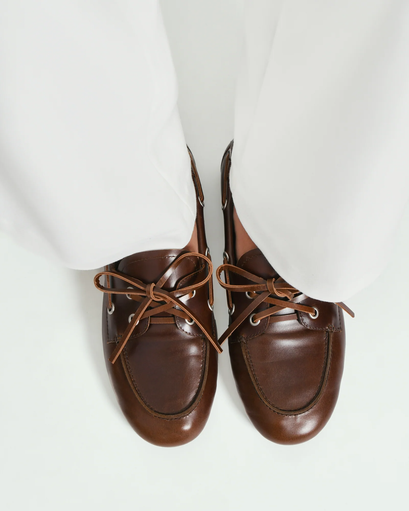 HELM LOAFERS PECAN WAXED LEATHER - Image 9