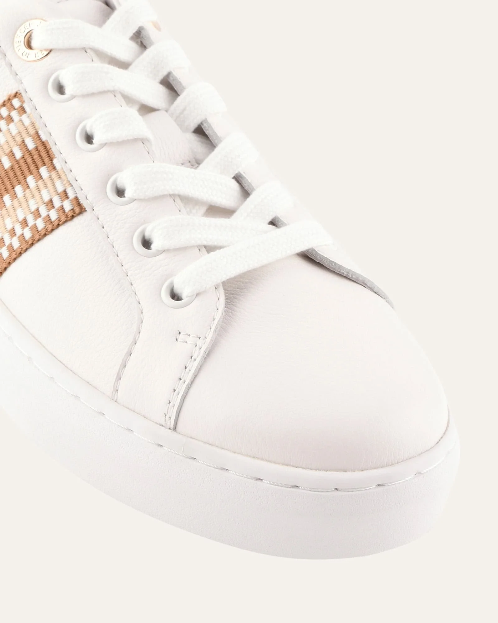 HOLLY SNEAKERS WHITE LEATHER - Image 3