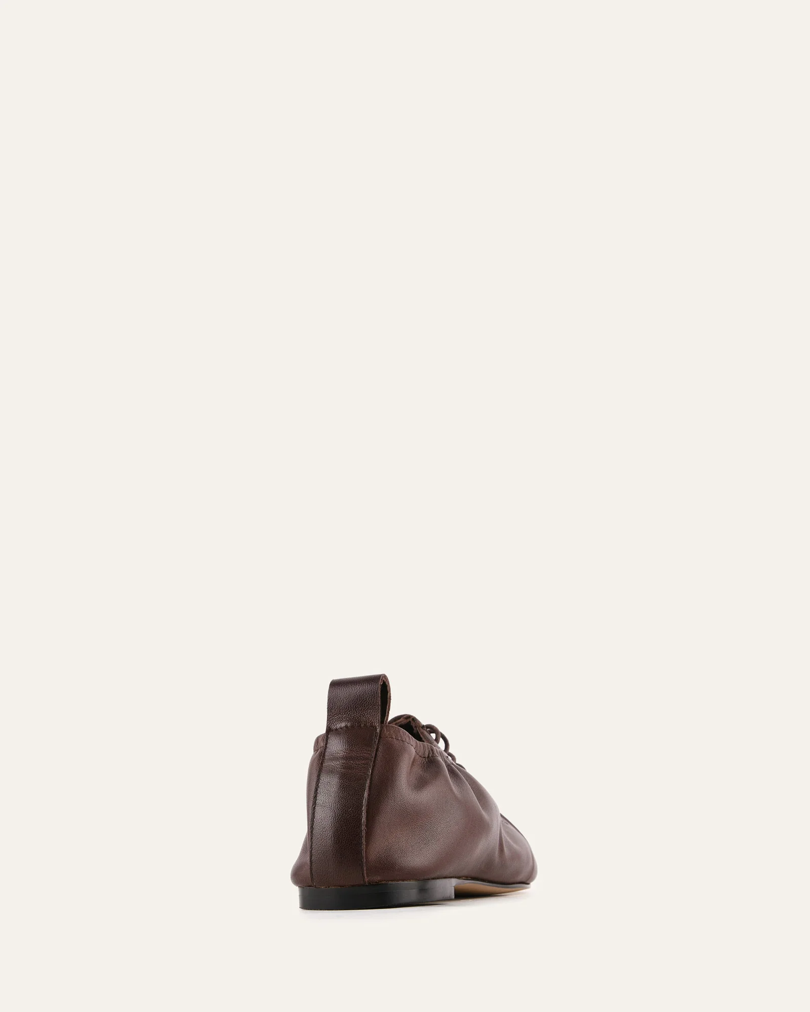 HUNTER CASUAL FLATS CHOCOLATE LEATHER - Image 4