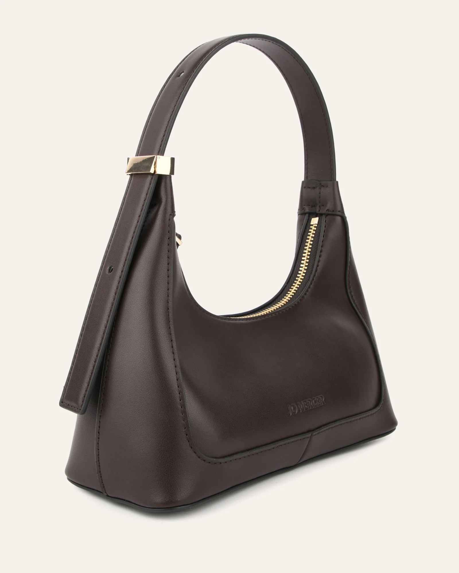 ISABEL SHOULDER BAG ESPRESSO LEATHER - Image 4