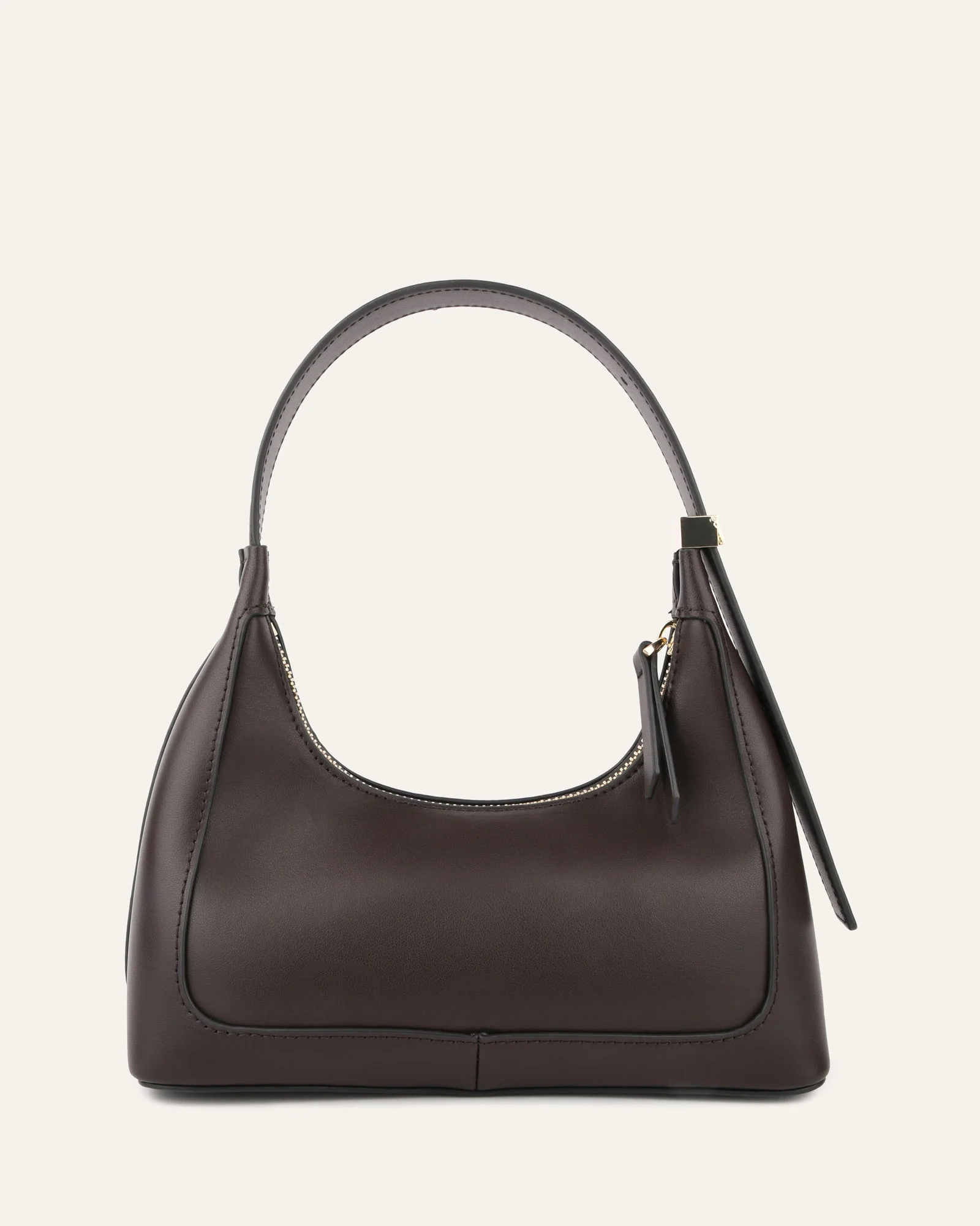 ISABEL SHOULDER BAG ESPRESSO LEATHER - Image 5