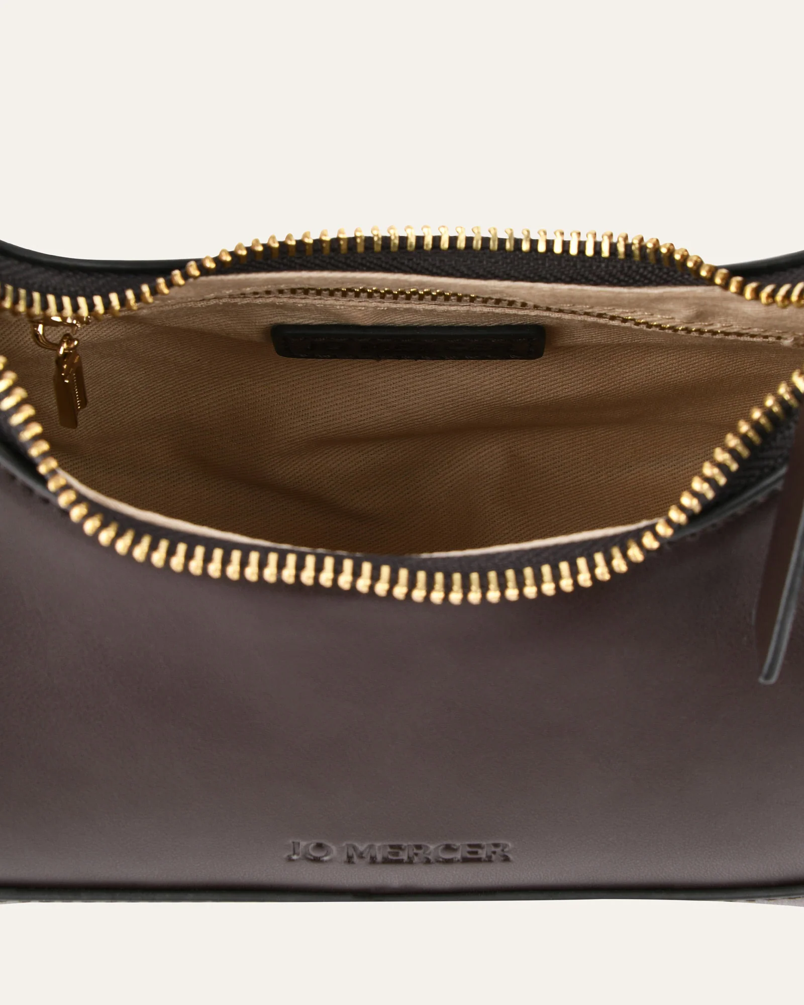 ISABEL SHOULDER BAG ESPRESSO LEATHER - Image 6