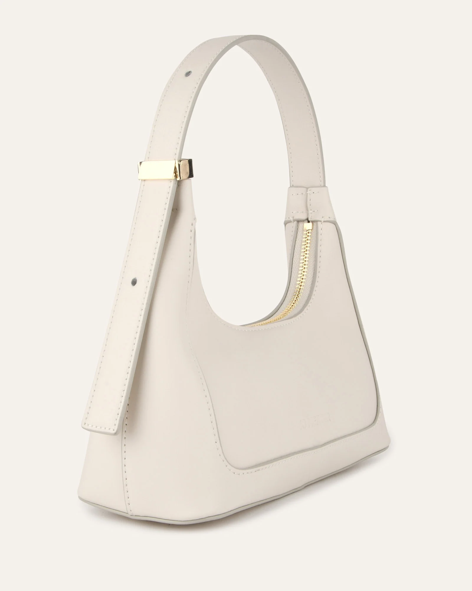 ISABEL SHOULDER BAG OFF WHITE LEATHER - Image 3