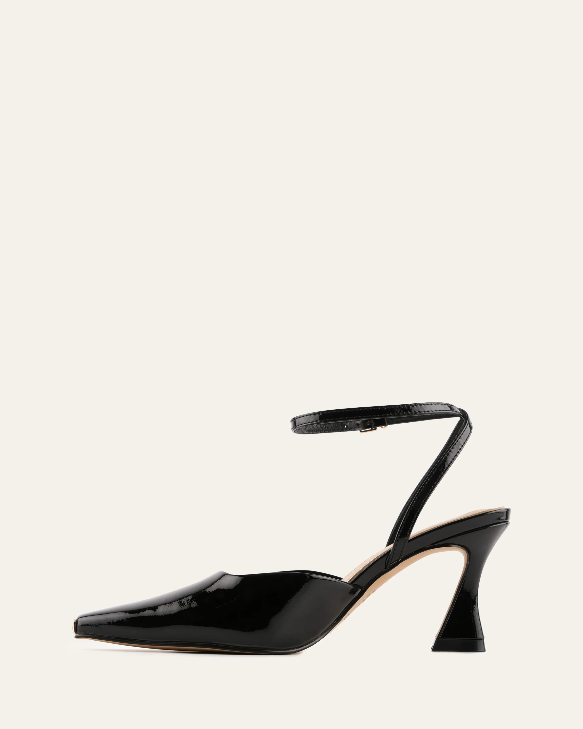 JACQULINE MID HEELS BLACK PATENT - Image 6