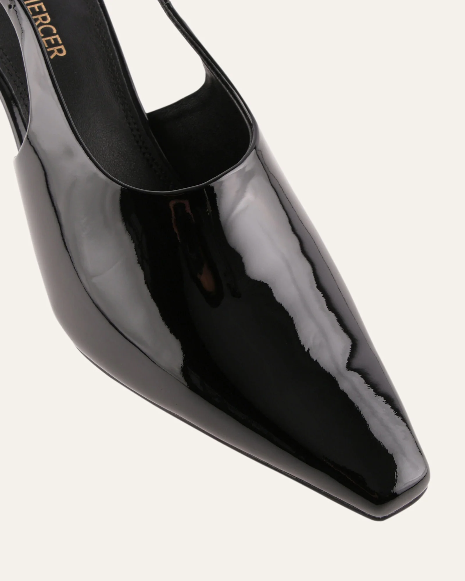 JANE MID HEELS BLACK PATENT - Image 5