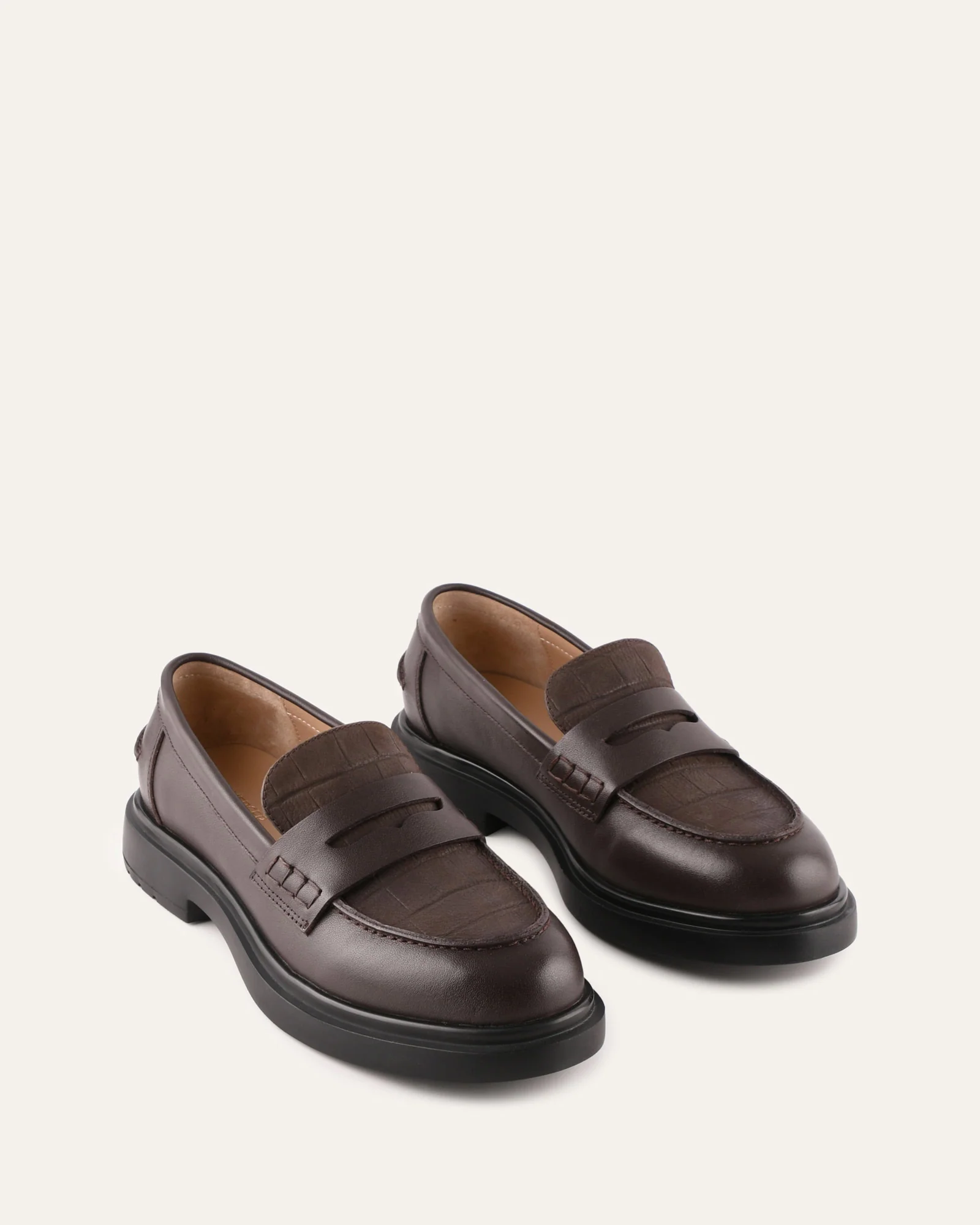 JARVIS LOAFERS BITTER CHOC MULTI - Image 3