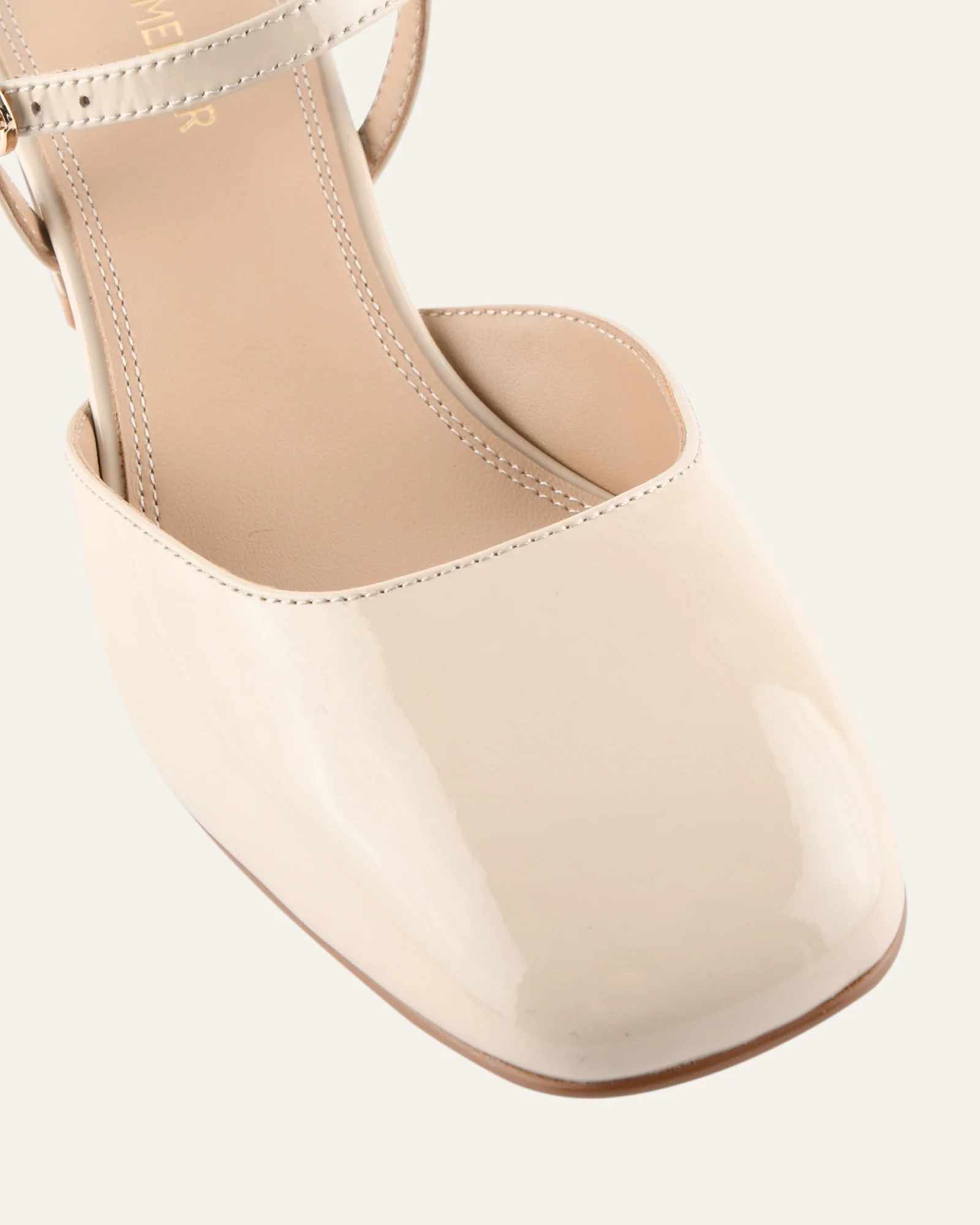 JEWEL LOW HEELS SAND PATENT - Image 4