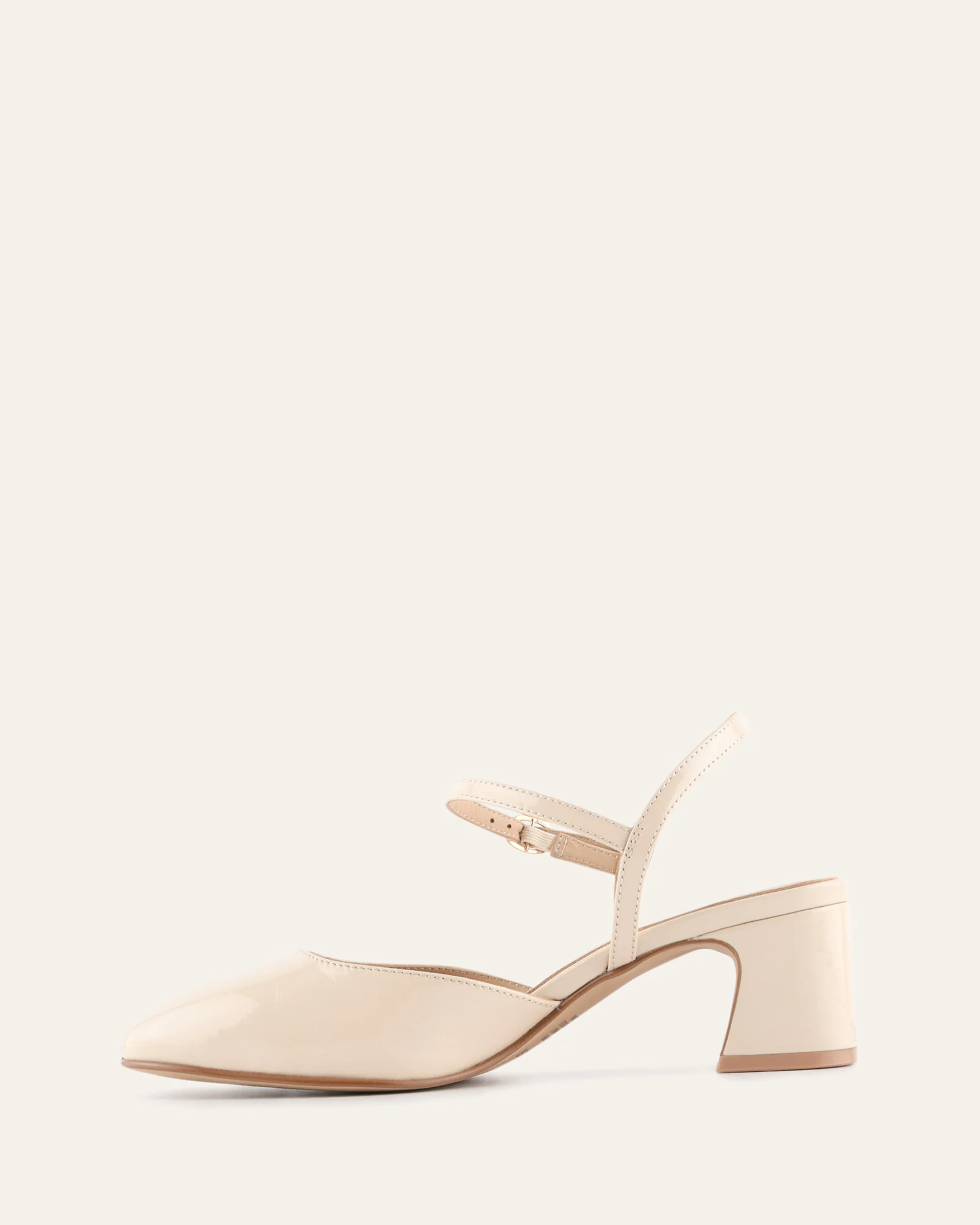 JEWEL LOW HEELS SAND PATENT - Image 6