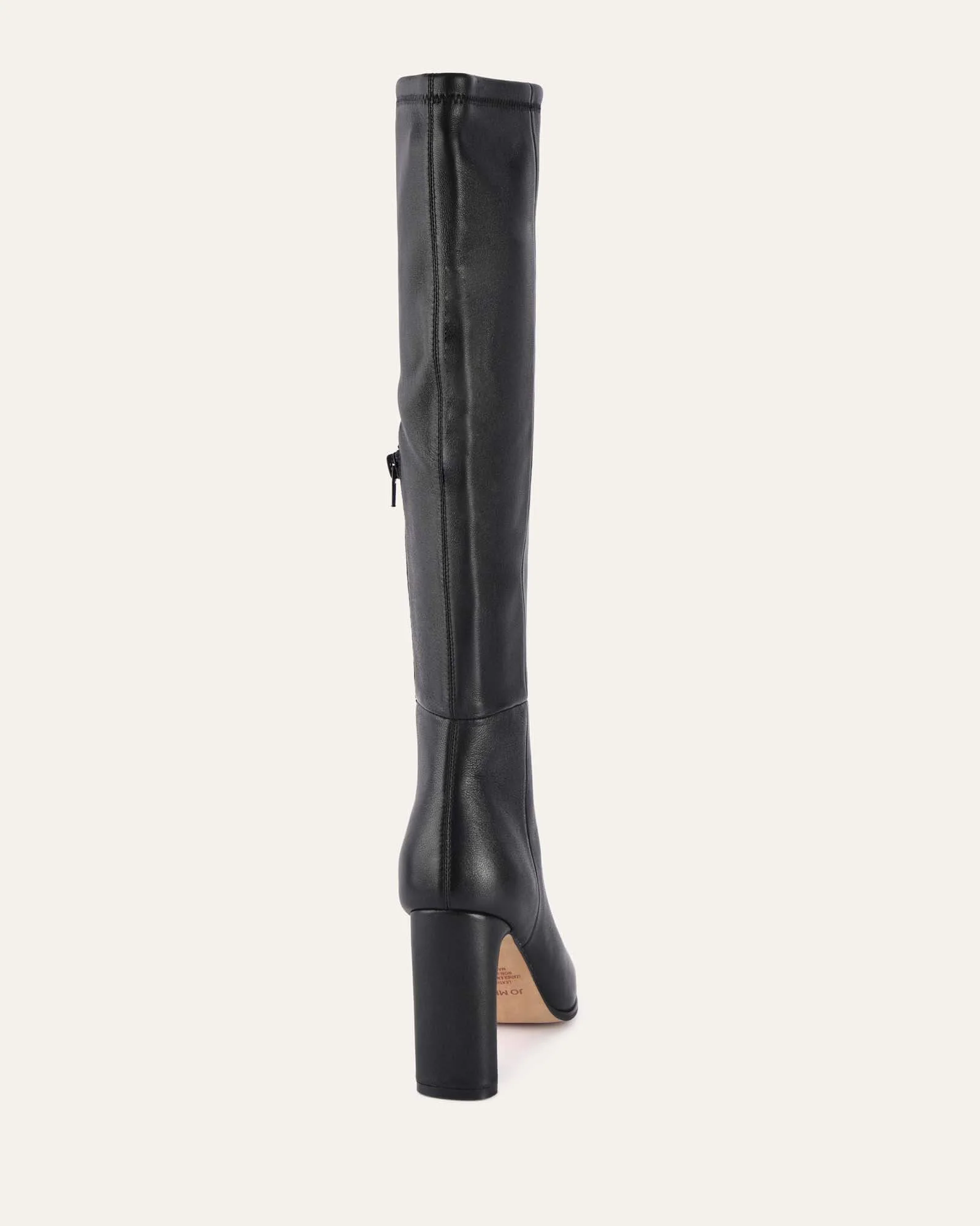 JOLENE KNEE BOOTS BLACK LEATHER - Image 5