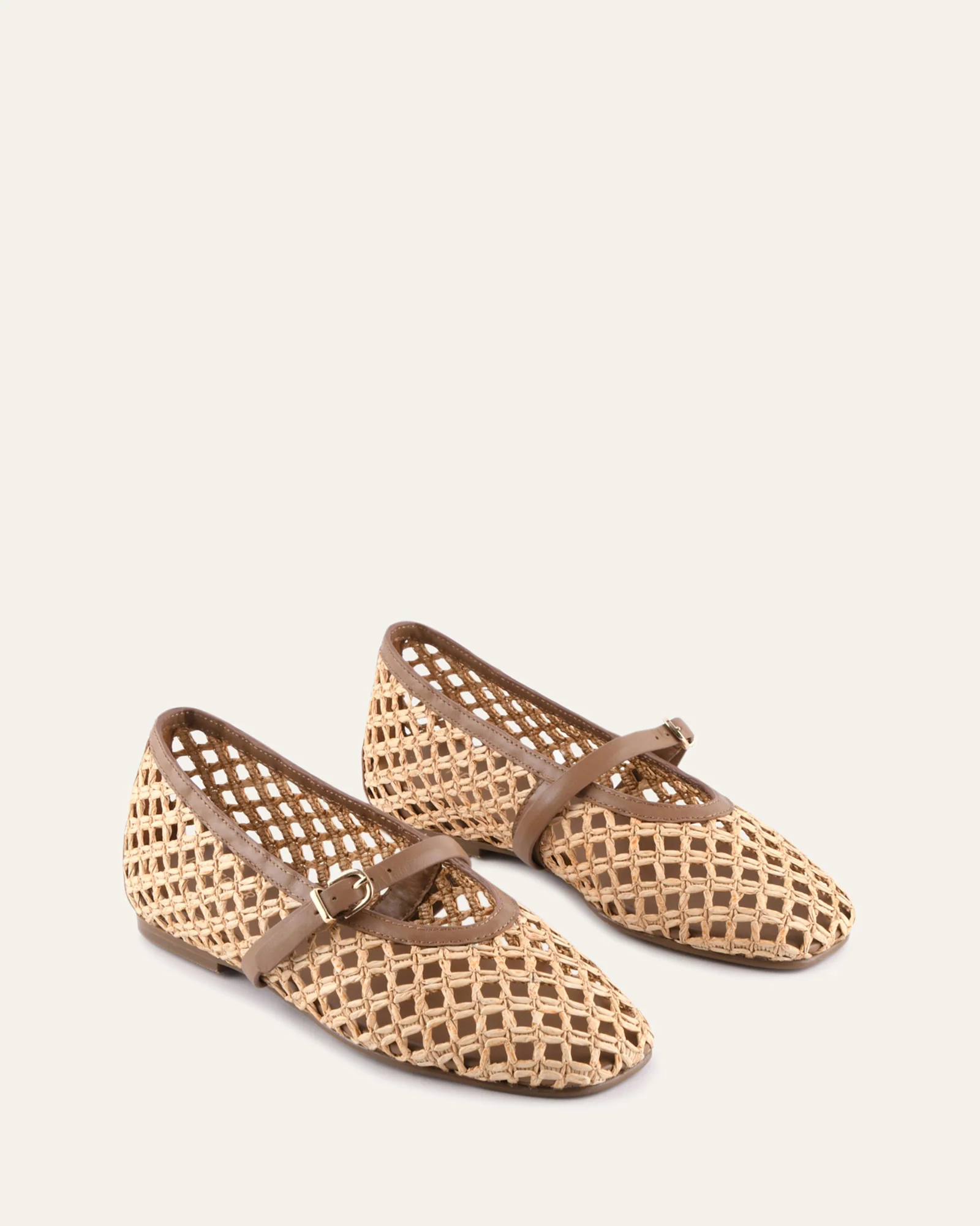 JOVA BALLET FLATS NATURAL RAFFIA - Image 3
