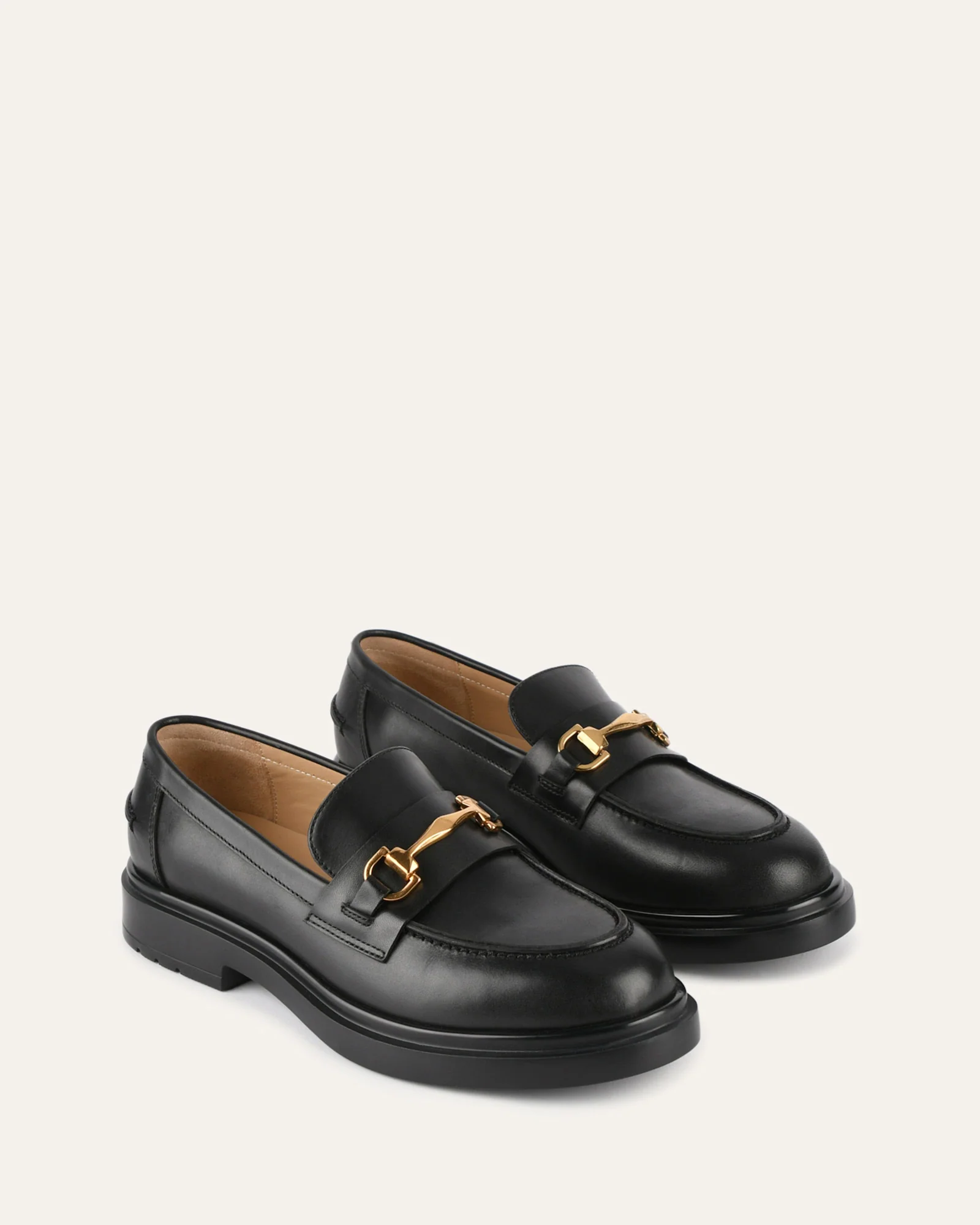 JULIO LOAFERS BLACK LEATHER - Image 3
