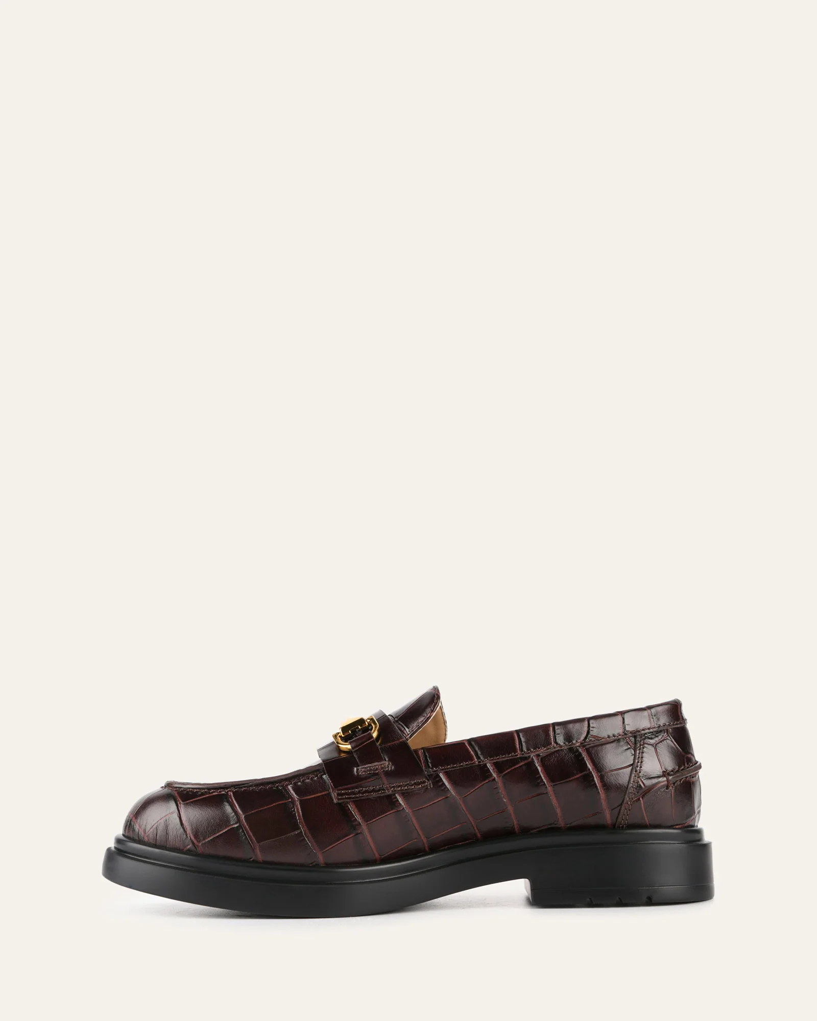 JULIO LOAFERS CHOCOLATE CROC - Image 6
