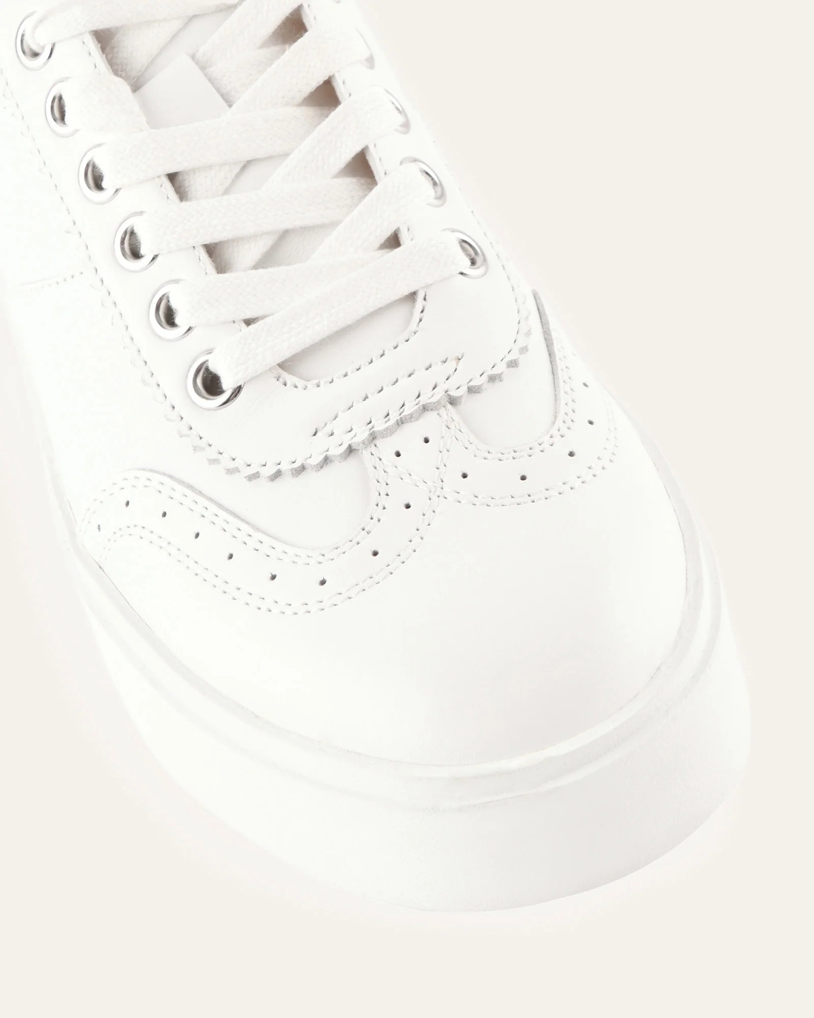 KARTER SNEAKERS WHITE LEATHER - Image 3