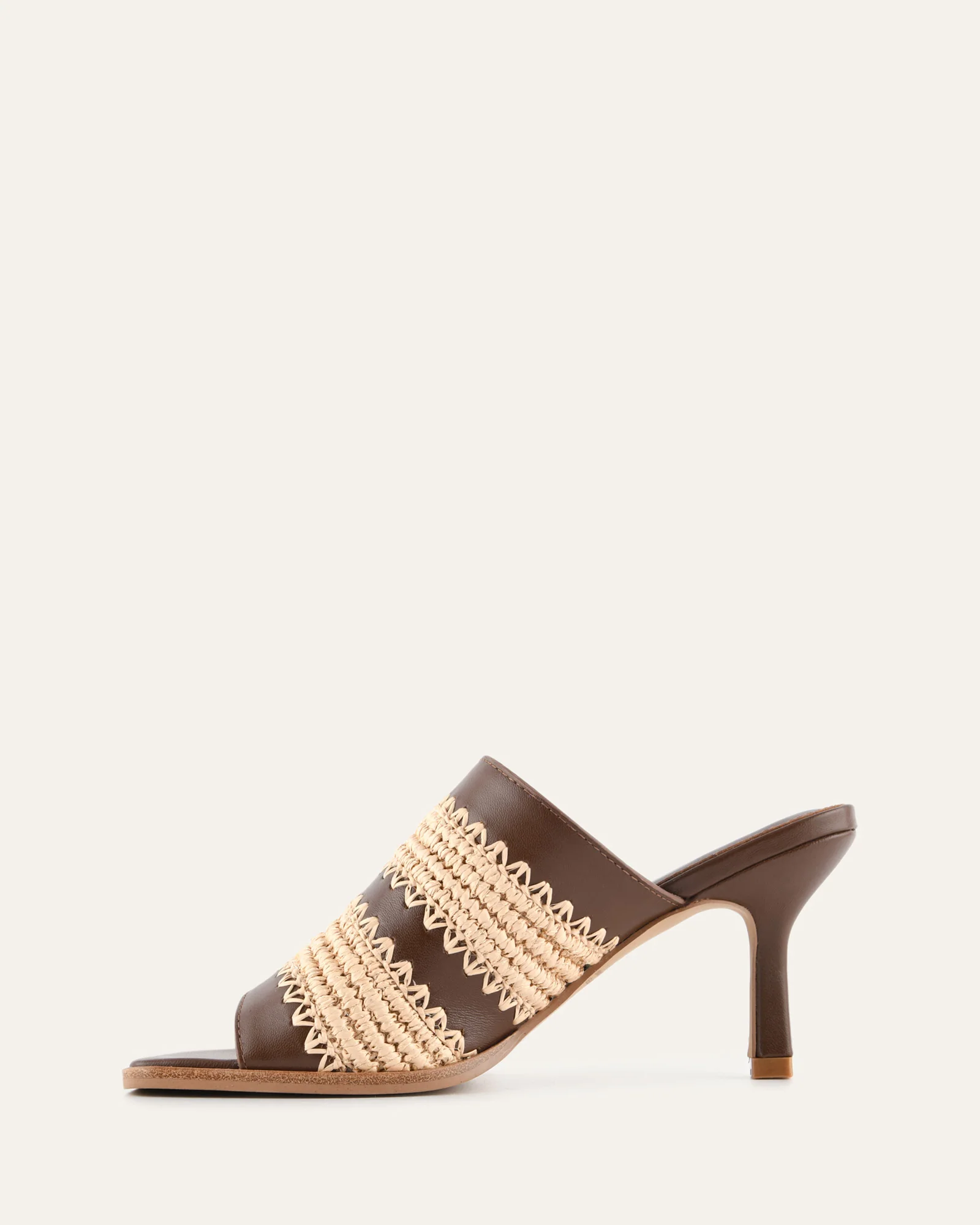 KEATING MID HEEL SANDALS PECAN LEATHER - Image 6
