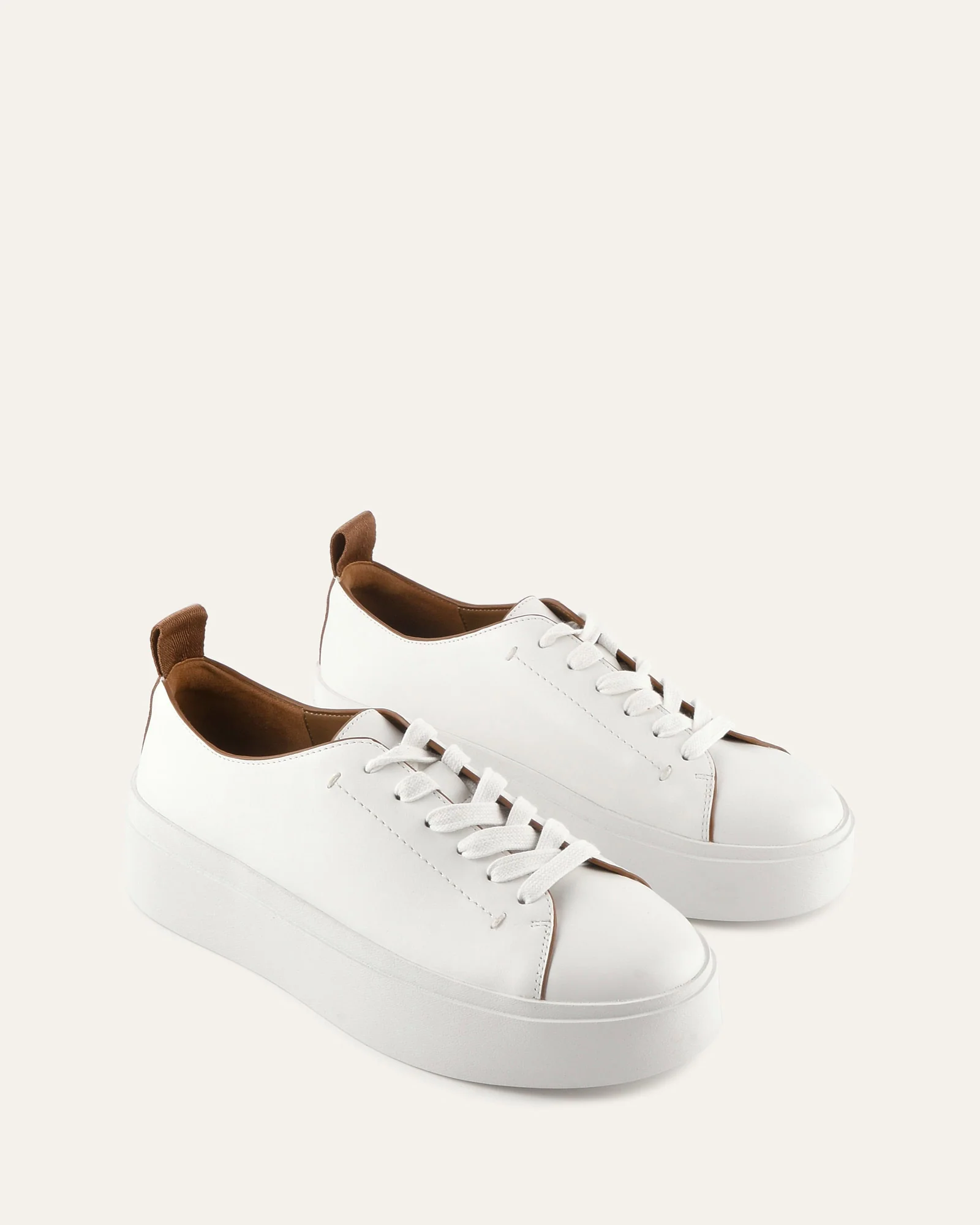 KITE SNEAKERS WHITE LEATHER - Image 2