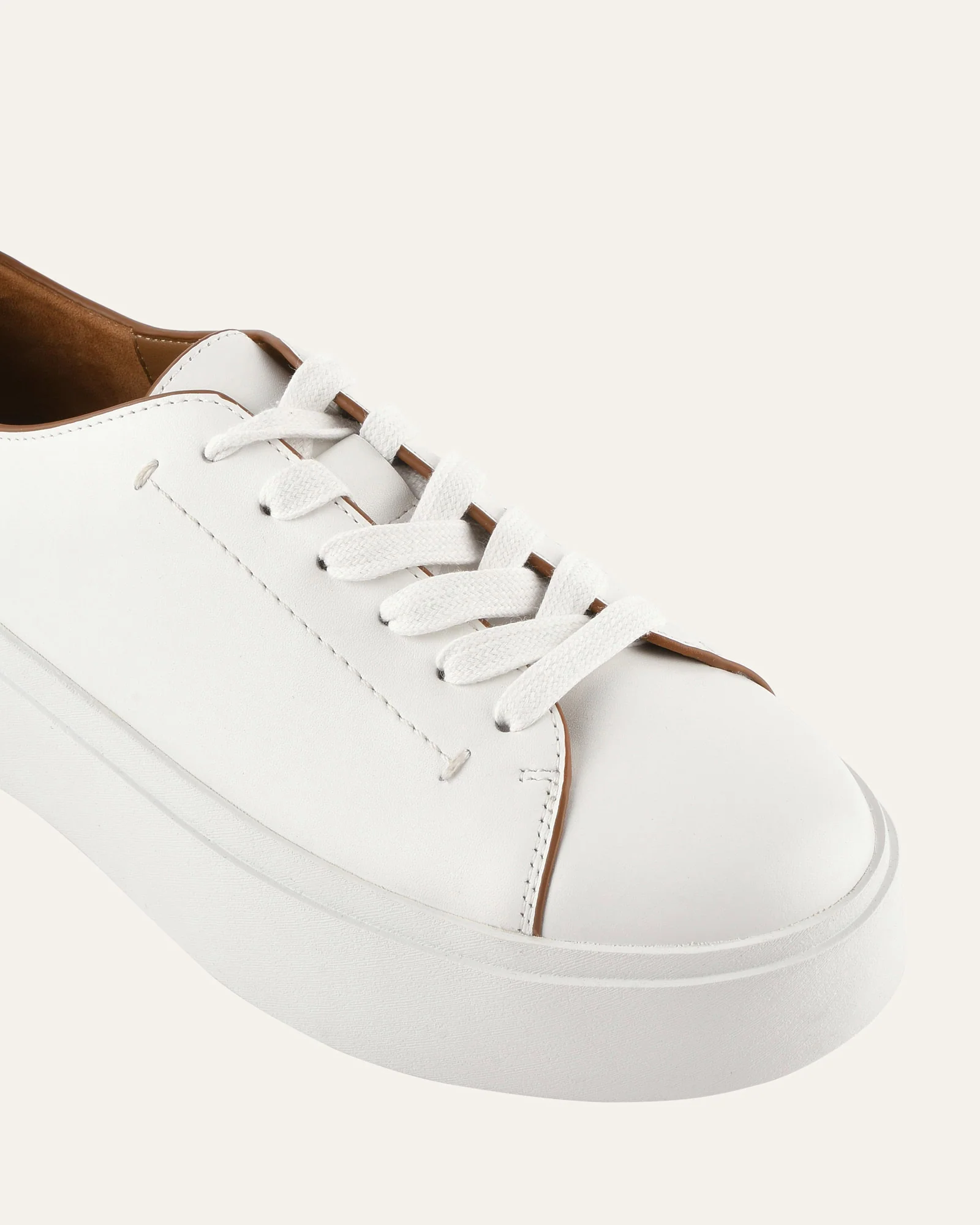 KITE SNEAKERS WHITE LEATHER - Image 3