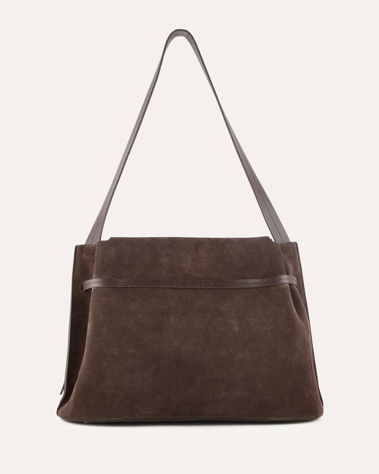 KORA TOTE BAG BITTER CHOC SUEDE - Image 4
