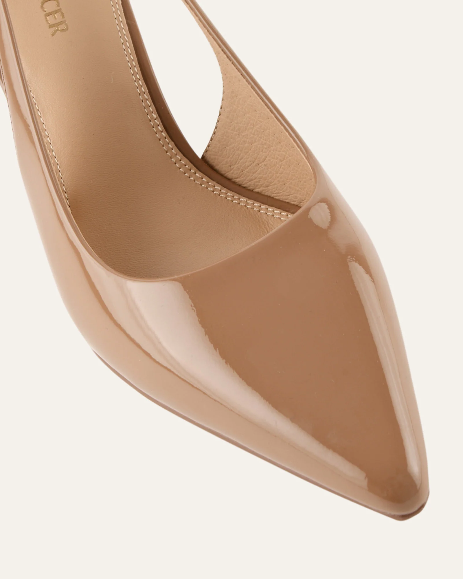LAINEY MID HEELS SEPIA PATENT - Image 3