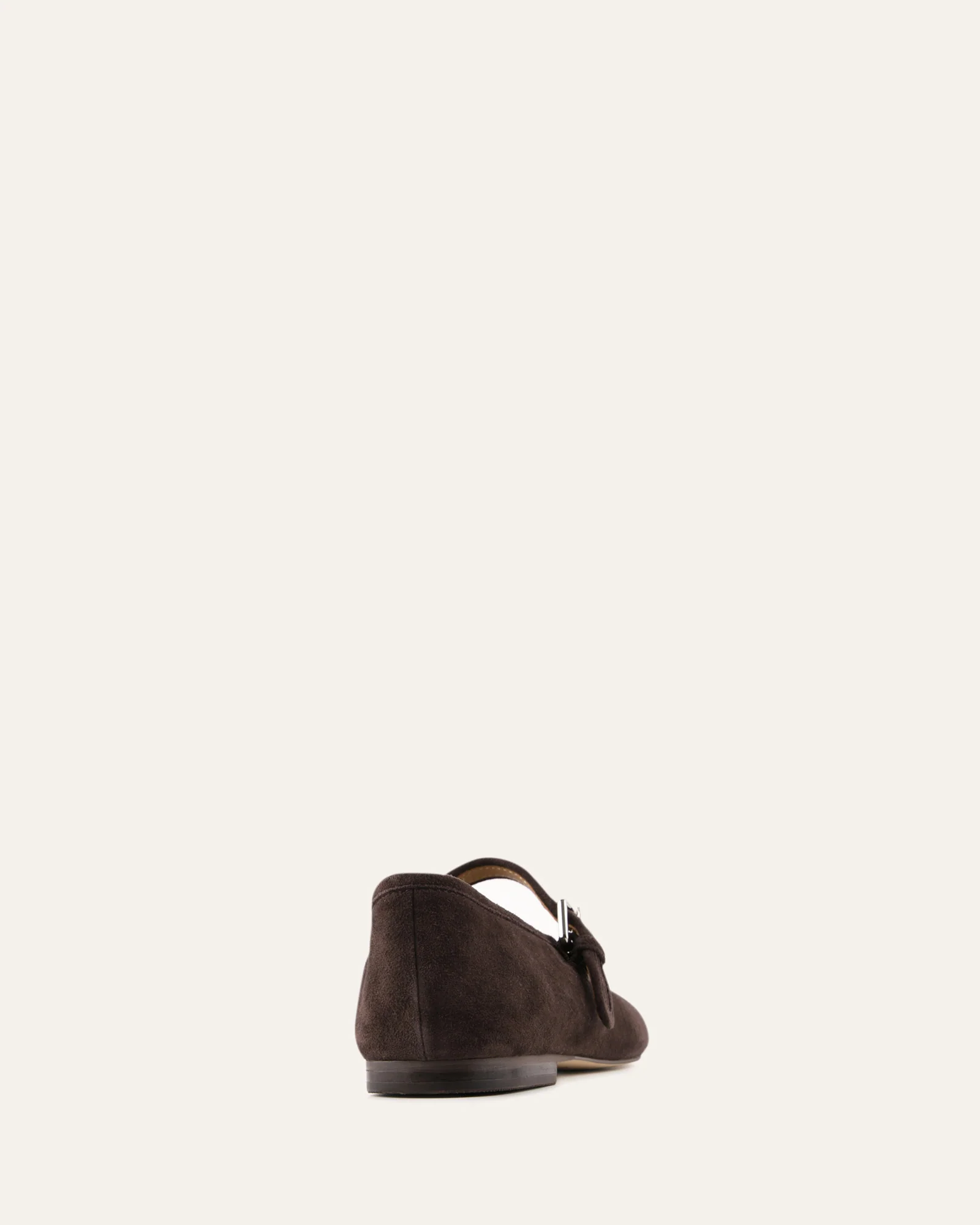 LENNY CASUAL FLATS BITTER CHOC SUEDE - Image 4
