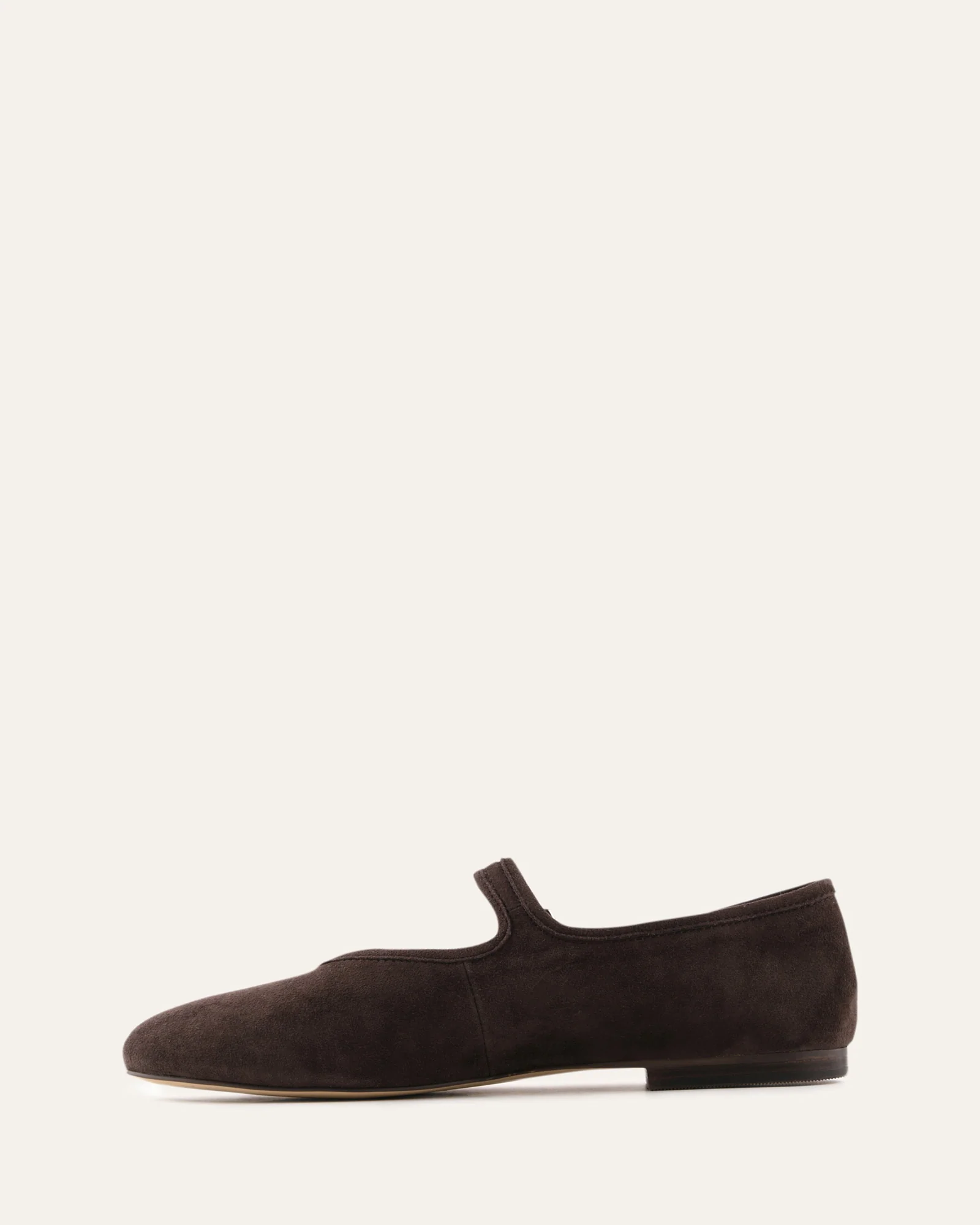 LENNY CASUAL FLATS BITTER CHOC SUEDE - Image 5