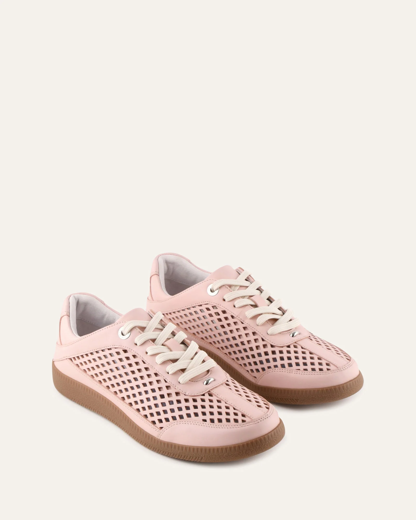 LIDO SNEAKERS PALE PINK LEATHER - Image 2
