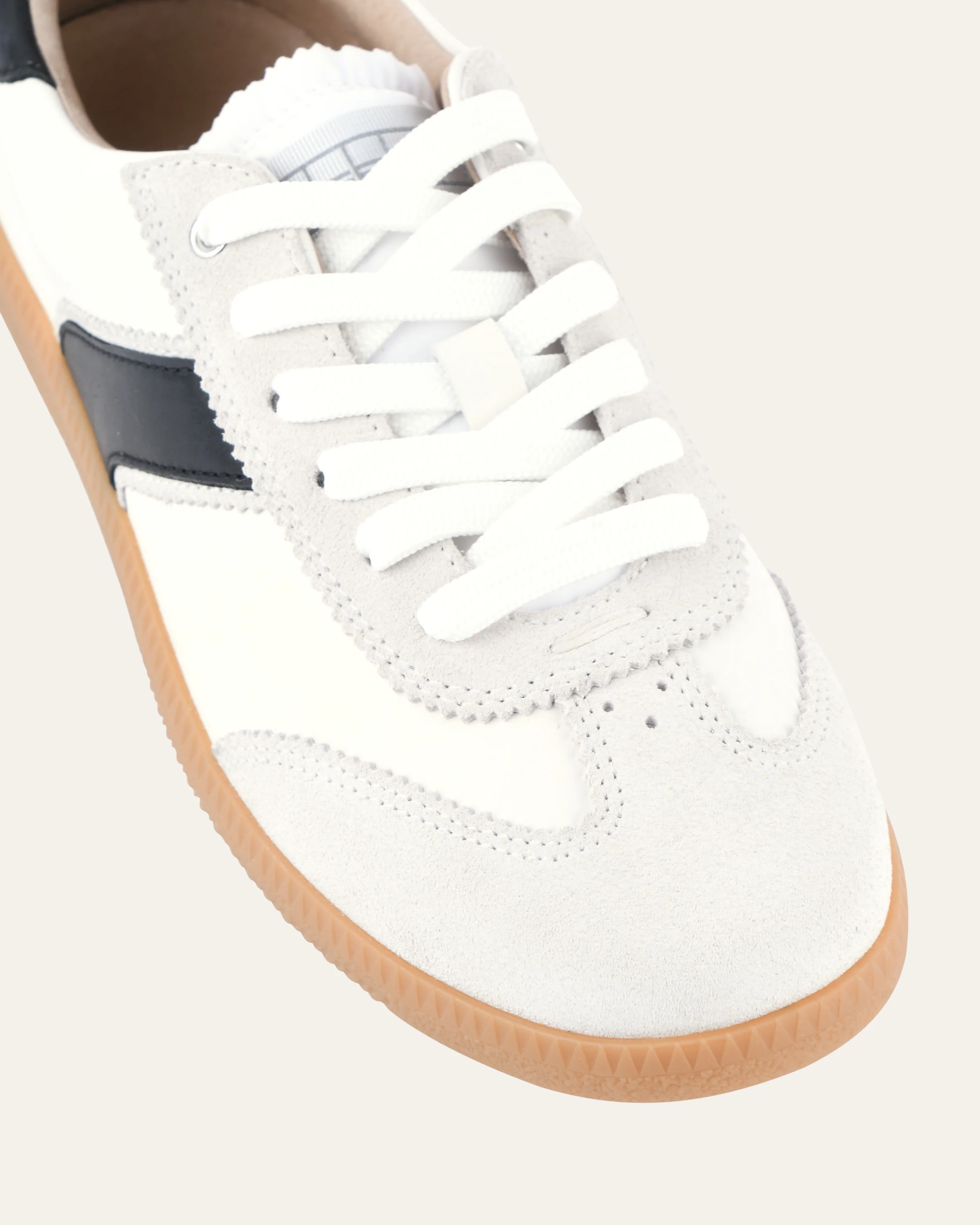 LOLA SNEAKERS WHITE BLACK LEATHER - Image 4