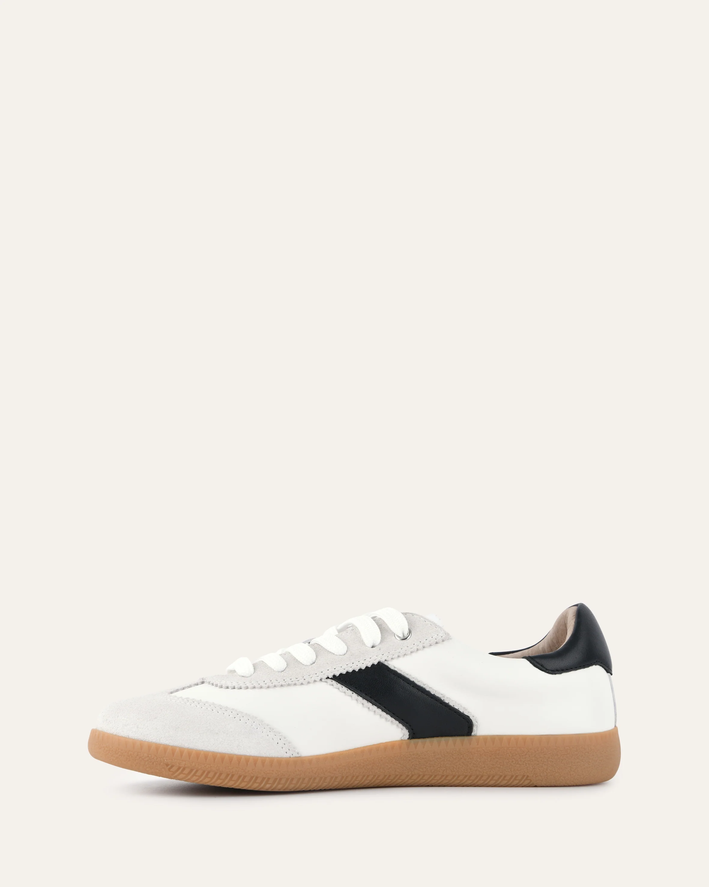 LOLA SNEAKERS WHITE BLACK LEATHER - Image 6