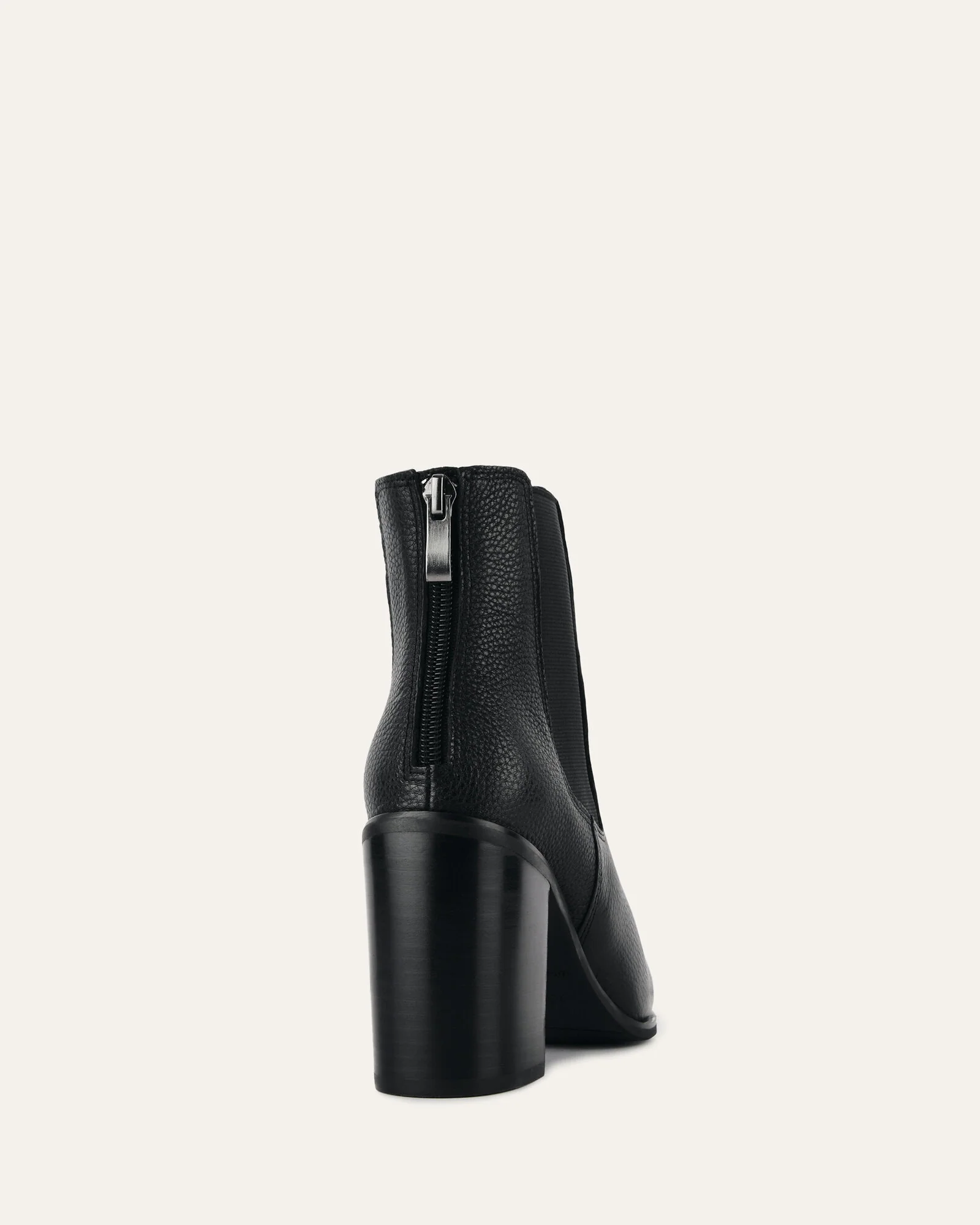 LOVER HIGH ANKLE BOOTS BLACK LEATHER - Image 5