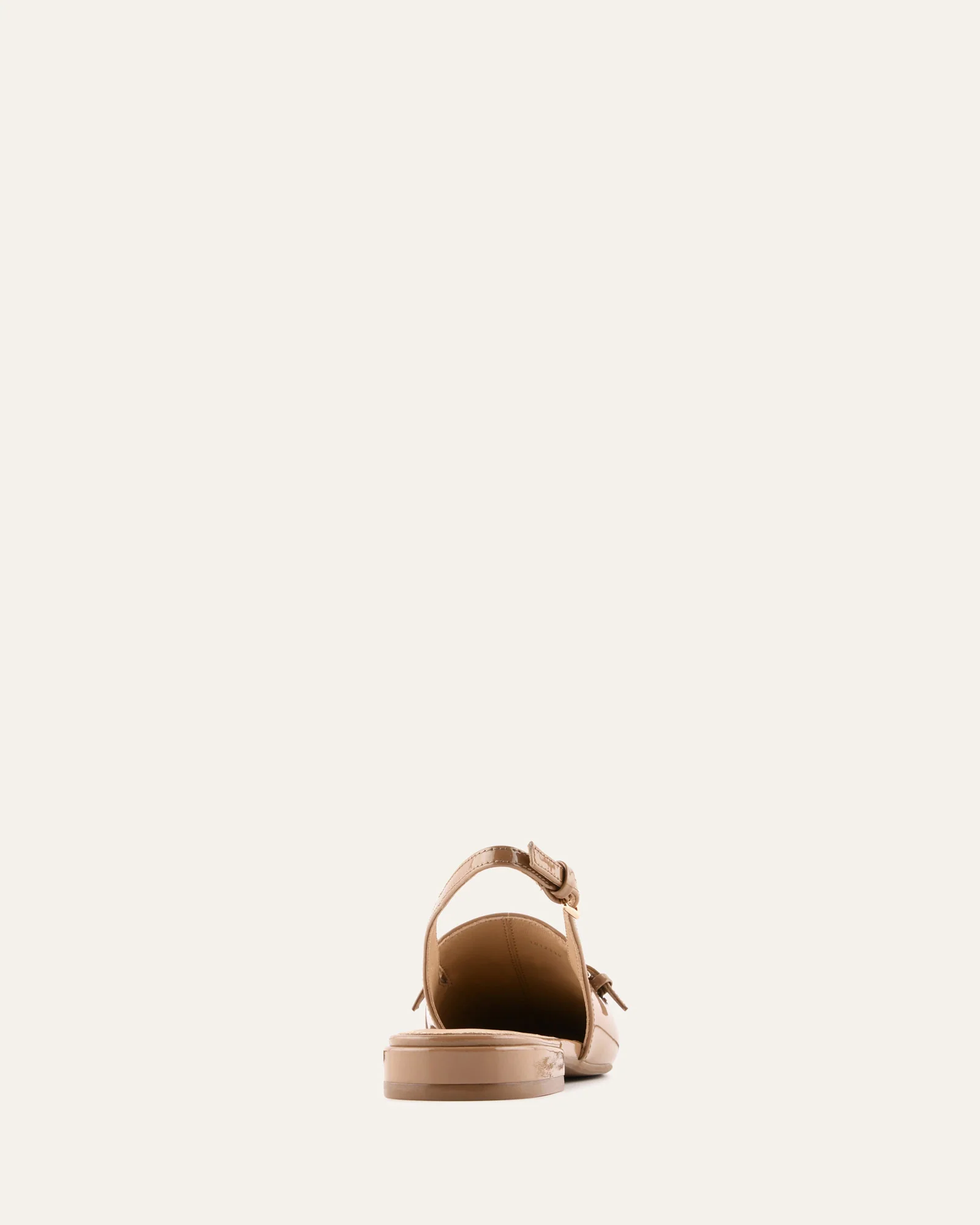 LYON DRESS FLATS SEPIA PATENT - Image 4