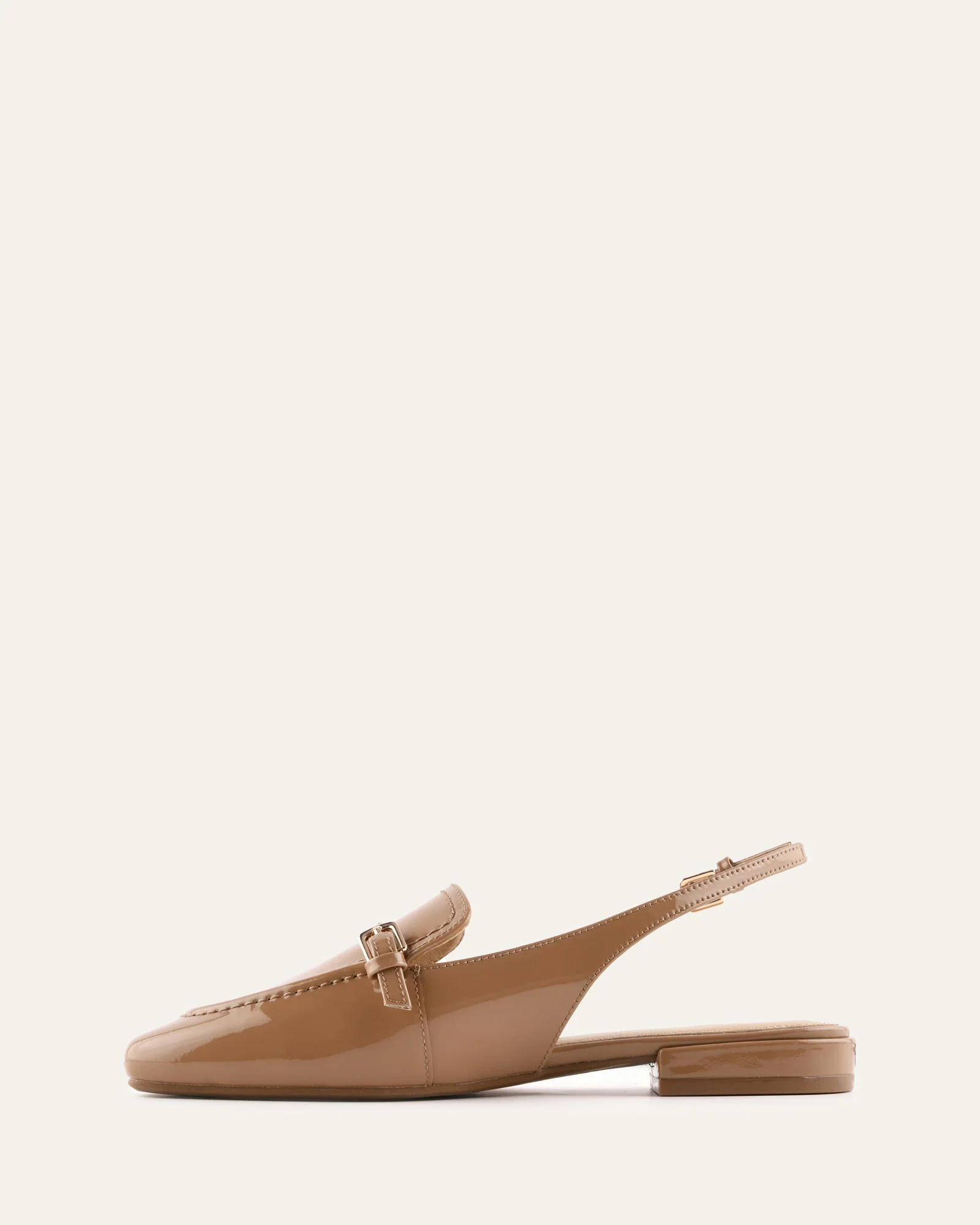 LYON DRESS FLATS SEPIA PATENT - Image 5