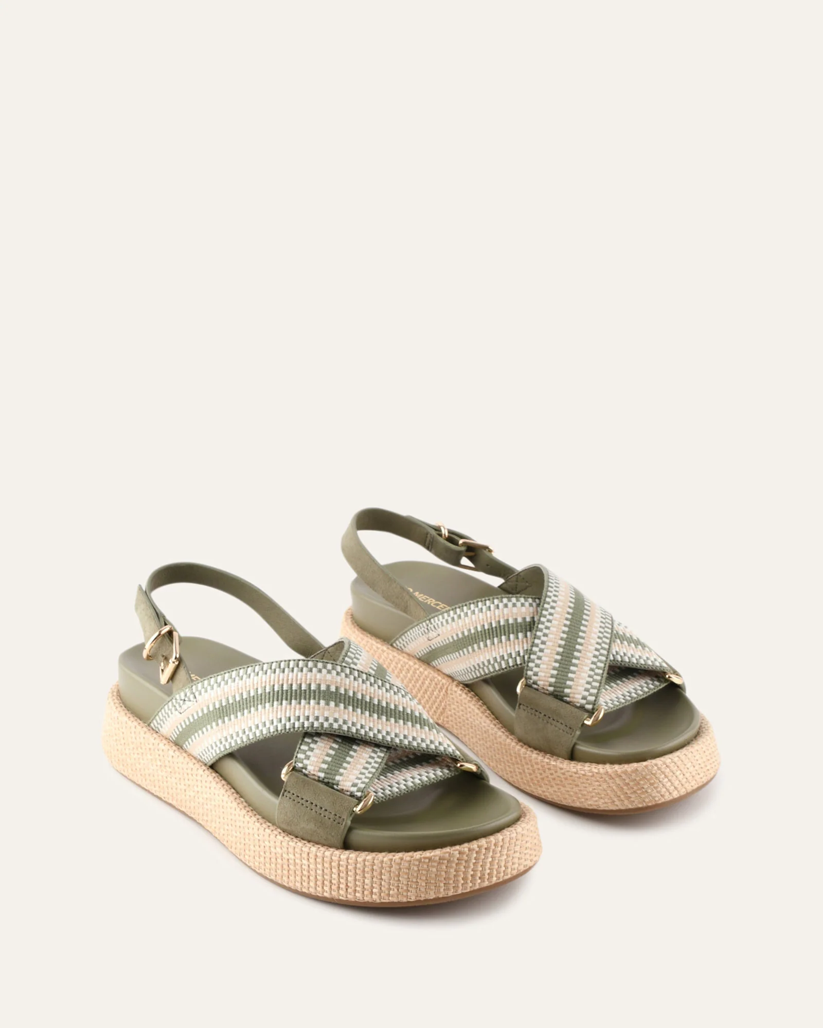 MARLEY FLAT SANDALS SAGE MULTI - Image 2