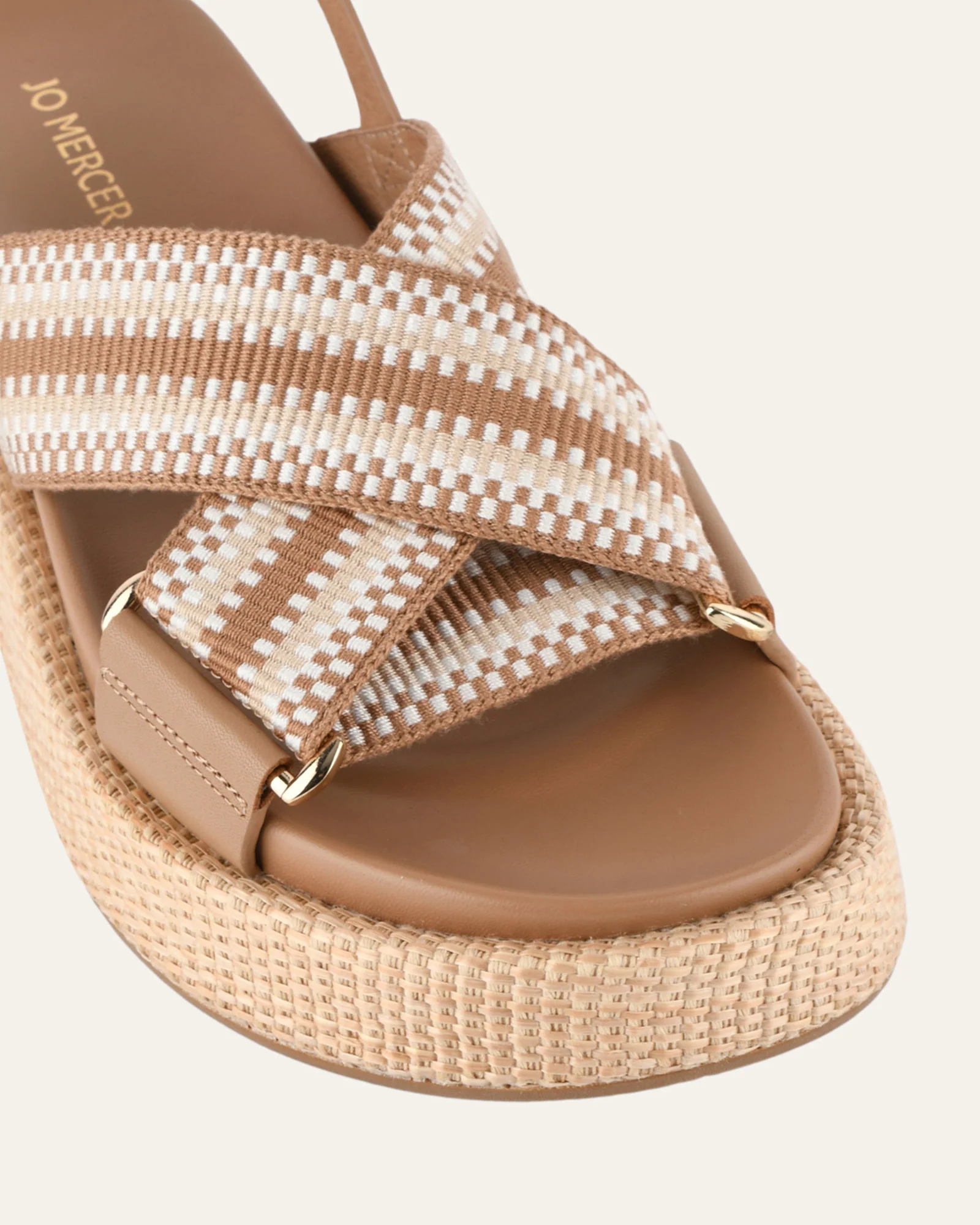 MARLEY FLAT SANDALS TAN MULTI - Image 4