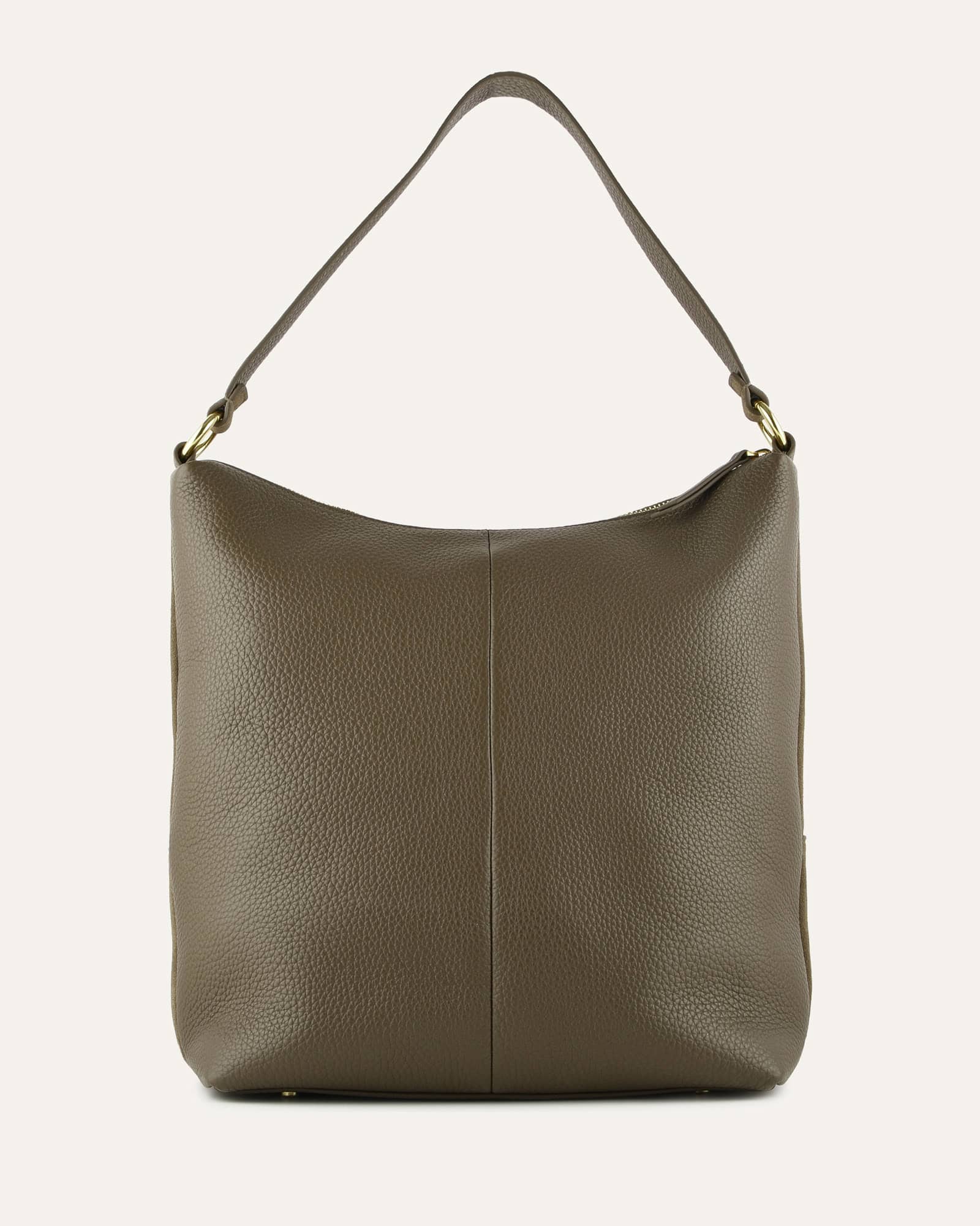 MICAH SHOULDER BAG OLIVE SUEDE - Image 4