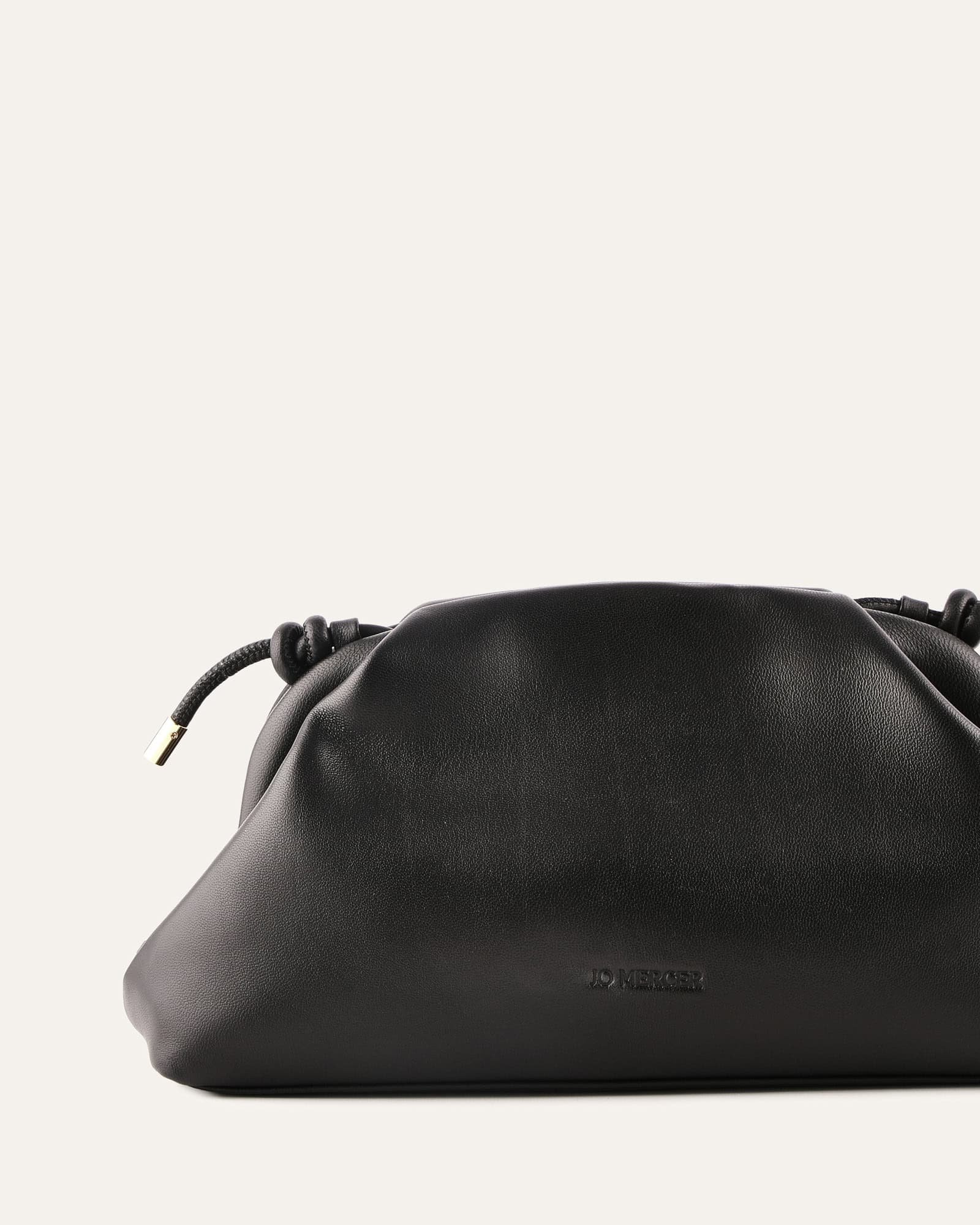 MILLY CROSSBODY BAG BLACK LEATHER - Image 3