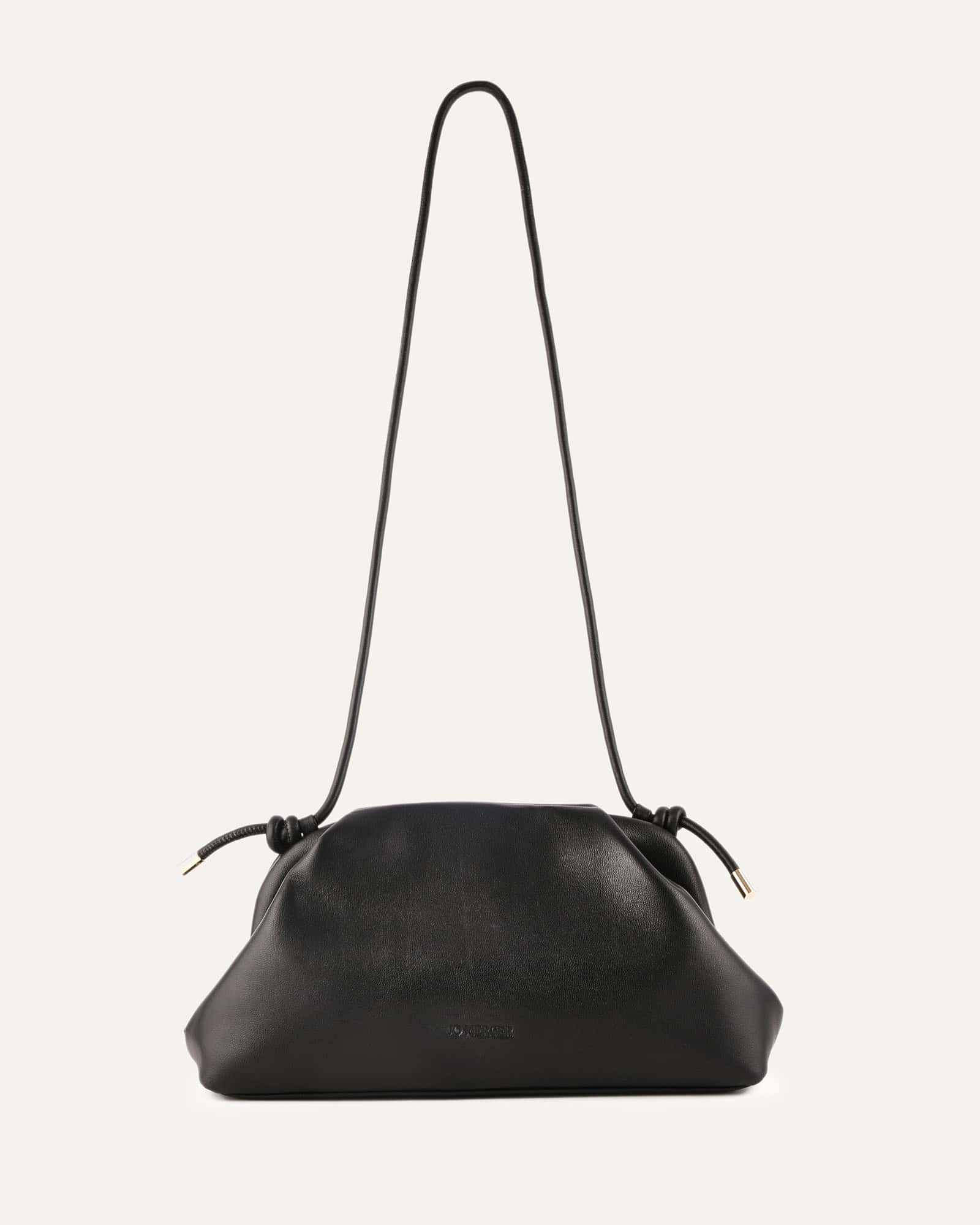 MILLY CROSSBODY BAG BLACK LEATHER - Image 6