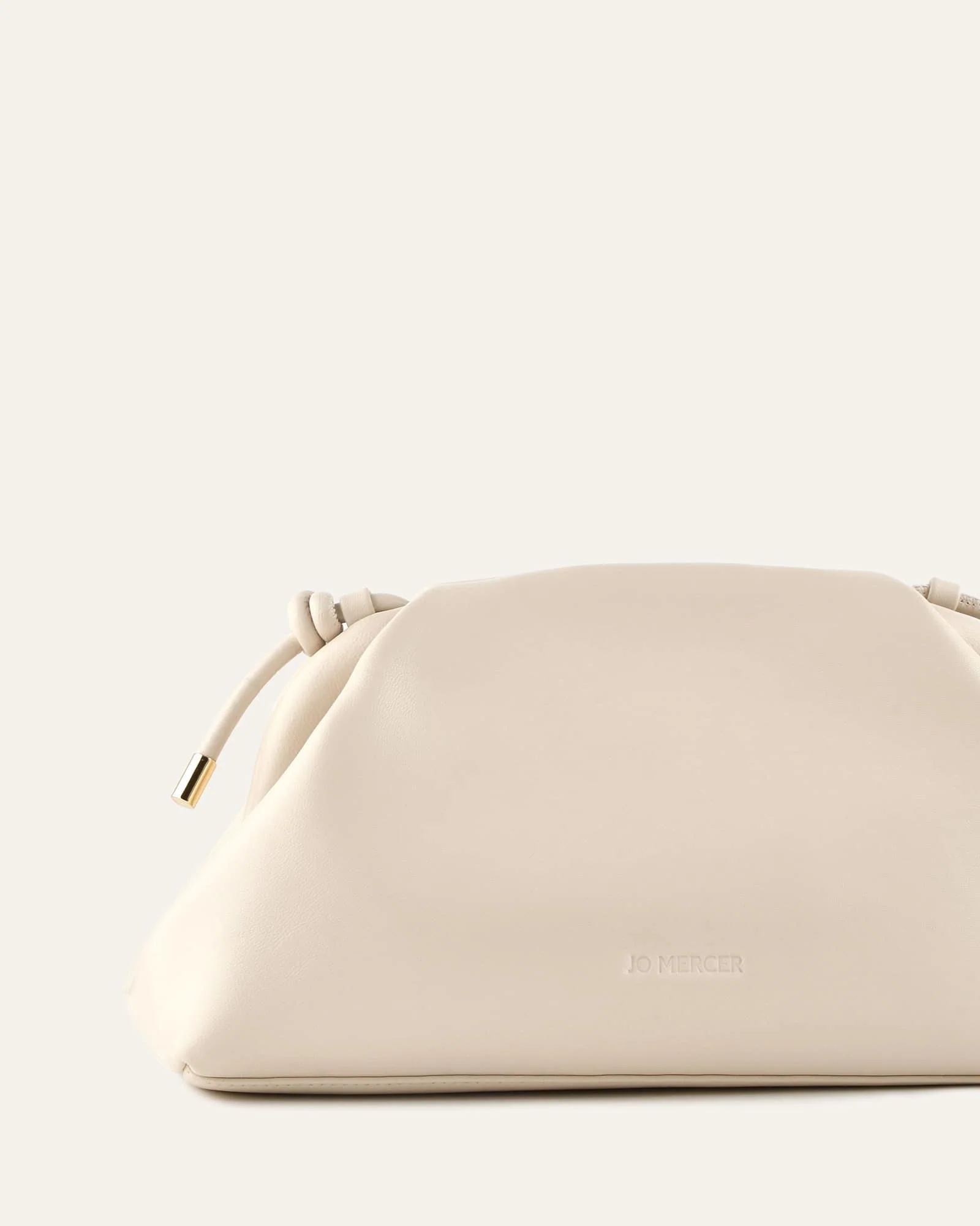 MILLY CROSSBODY BAG OFF WHITE LEATHER - Image 3