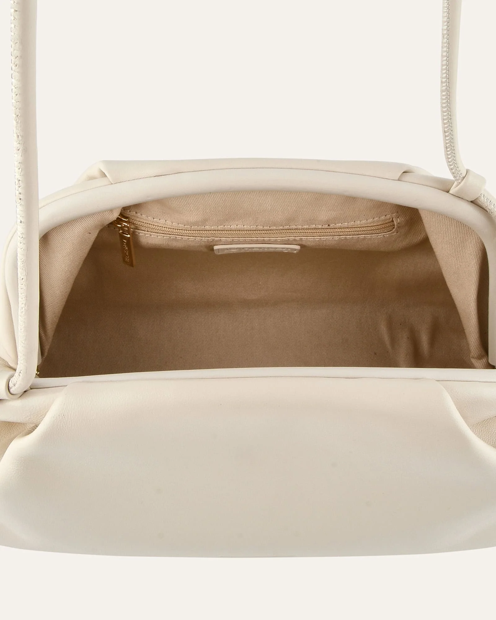 MILLY CROSSBODY BAG OFF WHITE LEATHER - Image 5