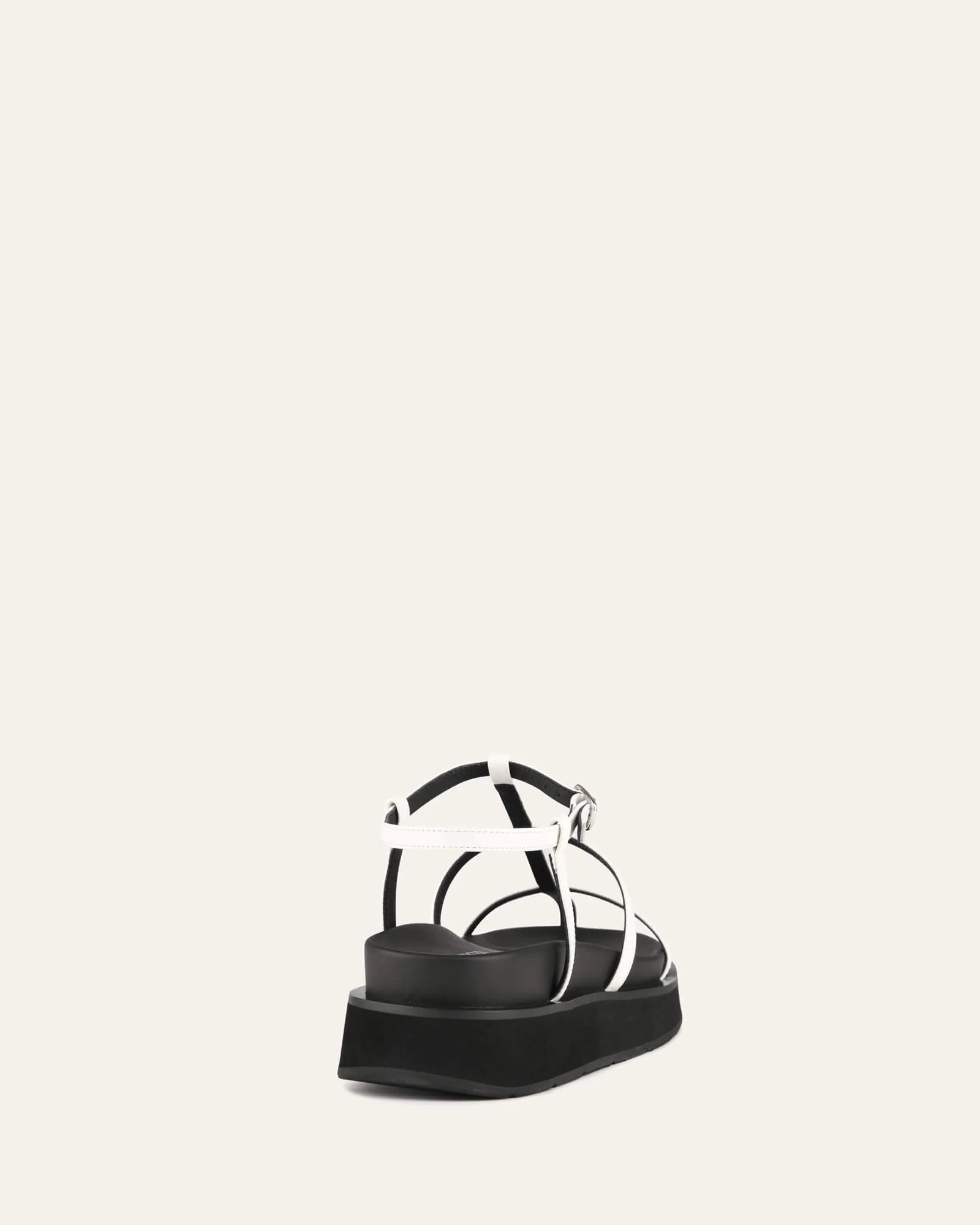 MINA FLAT SANDALS WHITE MULTI - Image 5